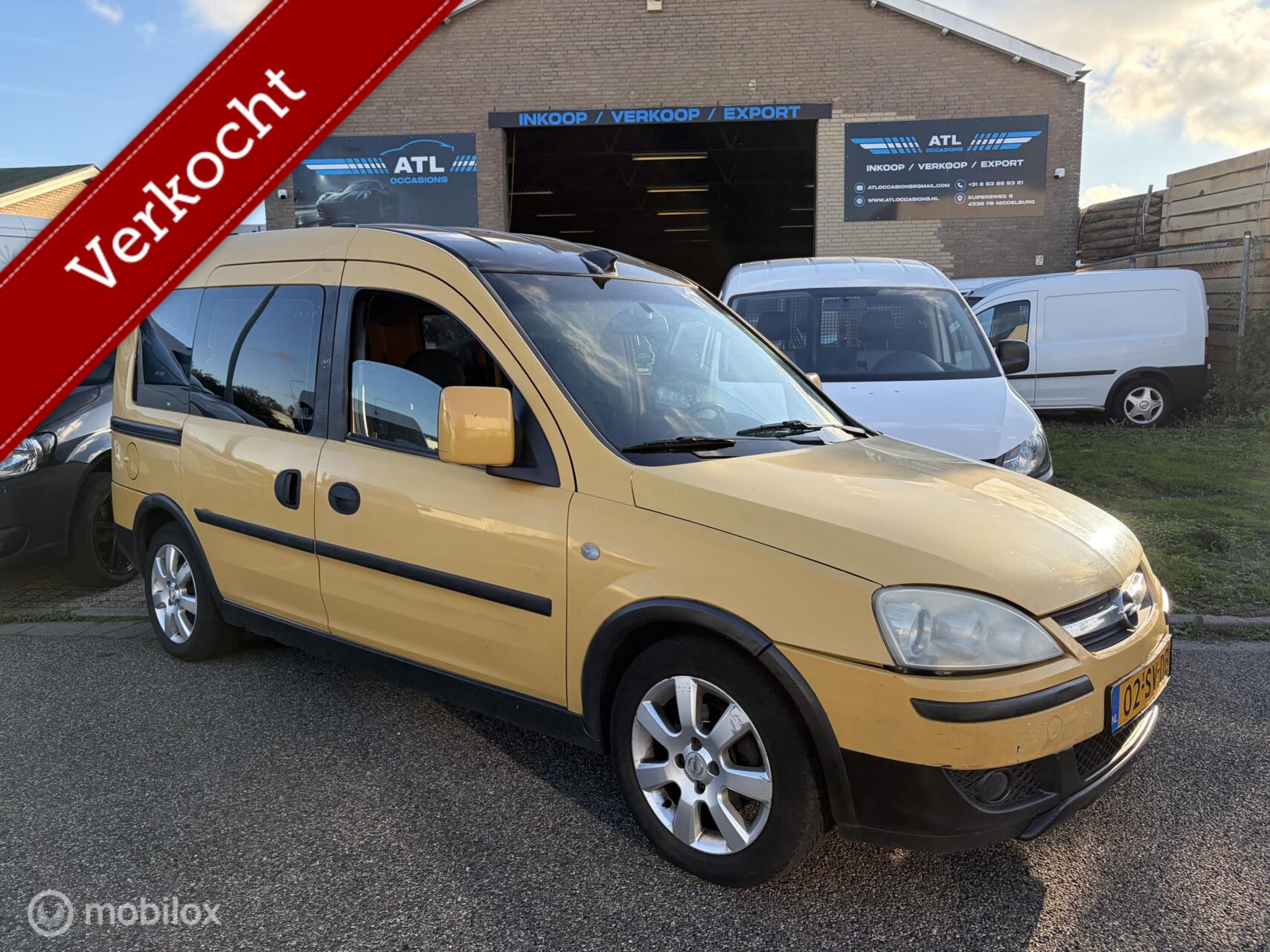 Opel Combo-c 1.4-16V Arizona 2006 - voorkant