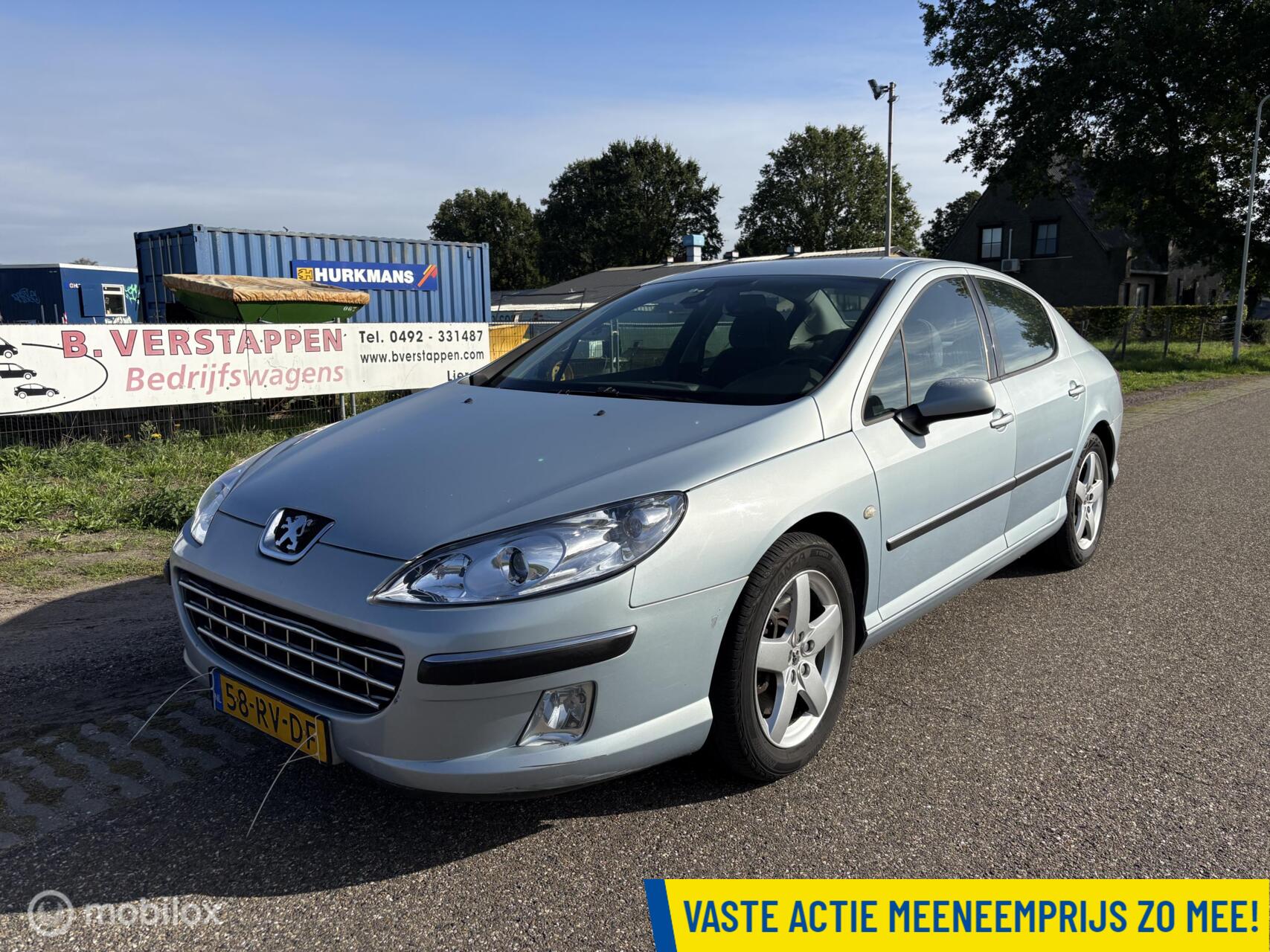Peugeot 407 2.2-16V XS Pack AUTOMAAT 2005 - voorkant