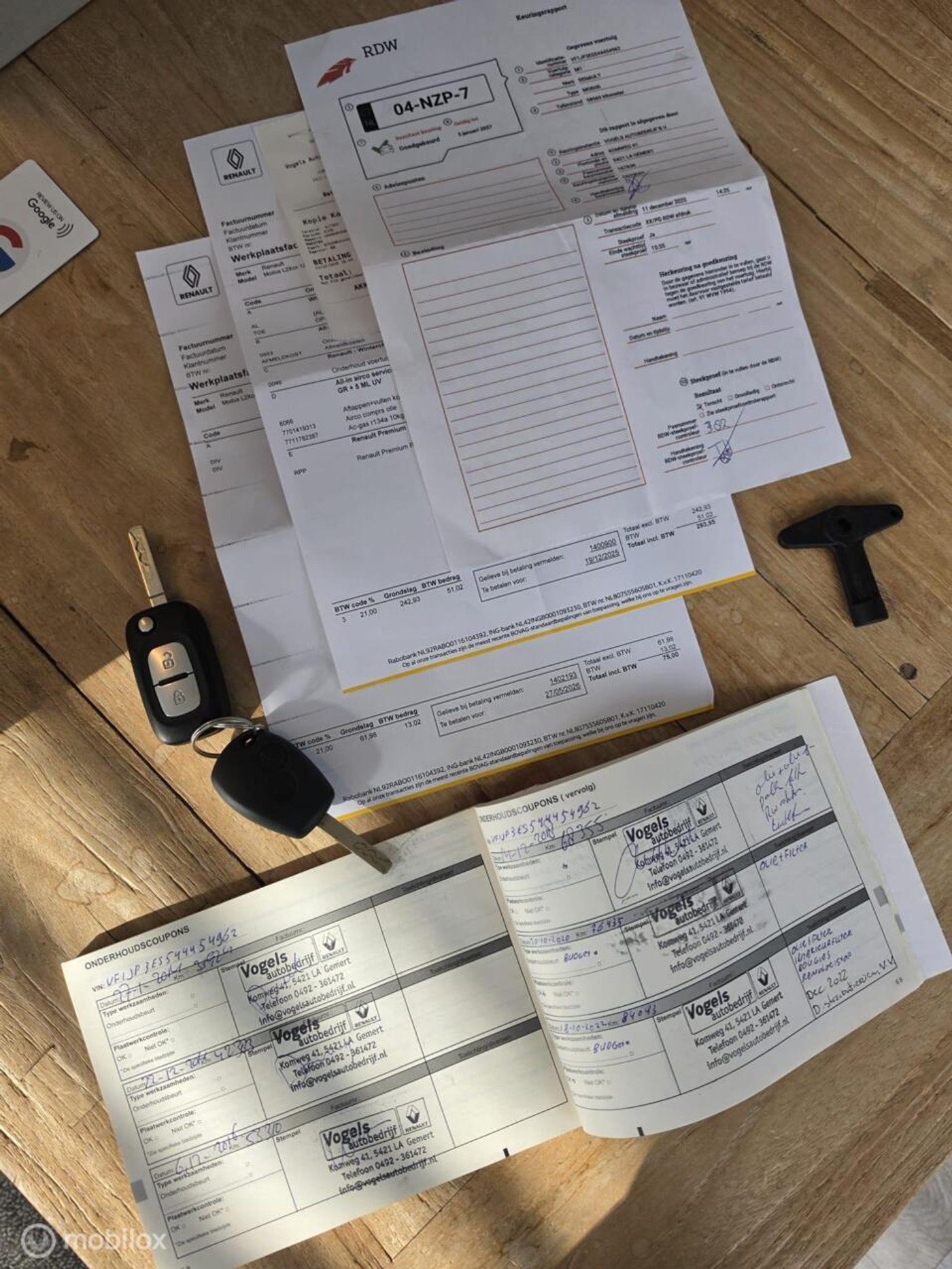 Foto van Renault Modus