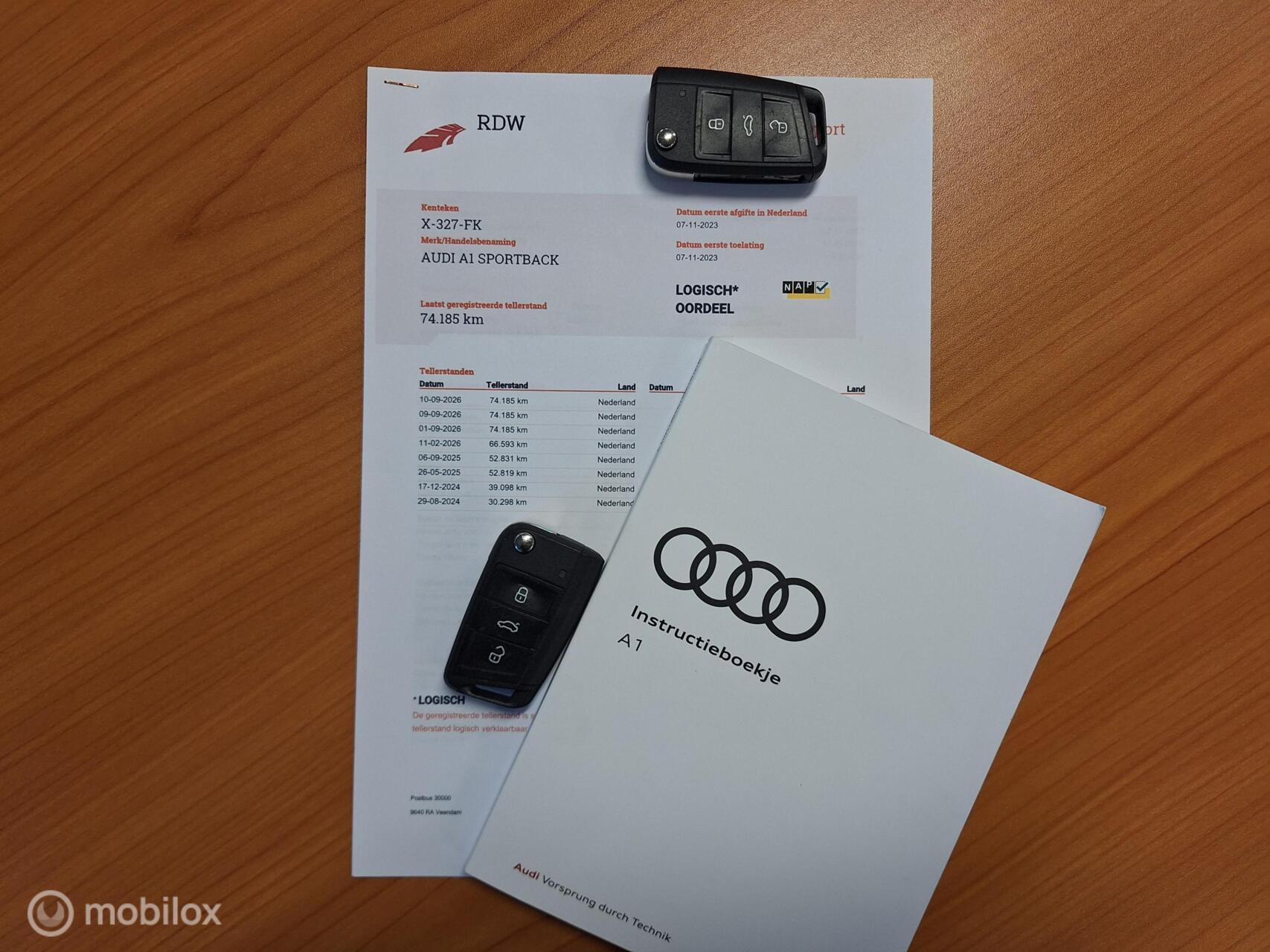 Foto van Audi A1 Sportback