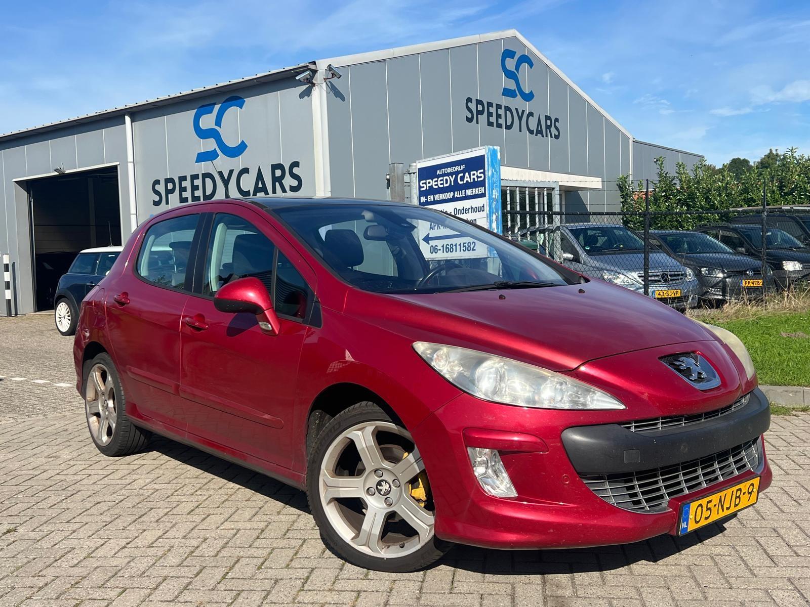 Peugeot 308 1.6 VTi XT Pano Cruise Airco Navi PDC 2010 - voorkant