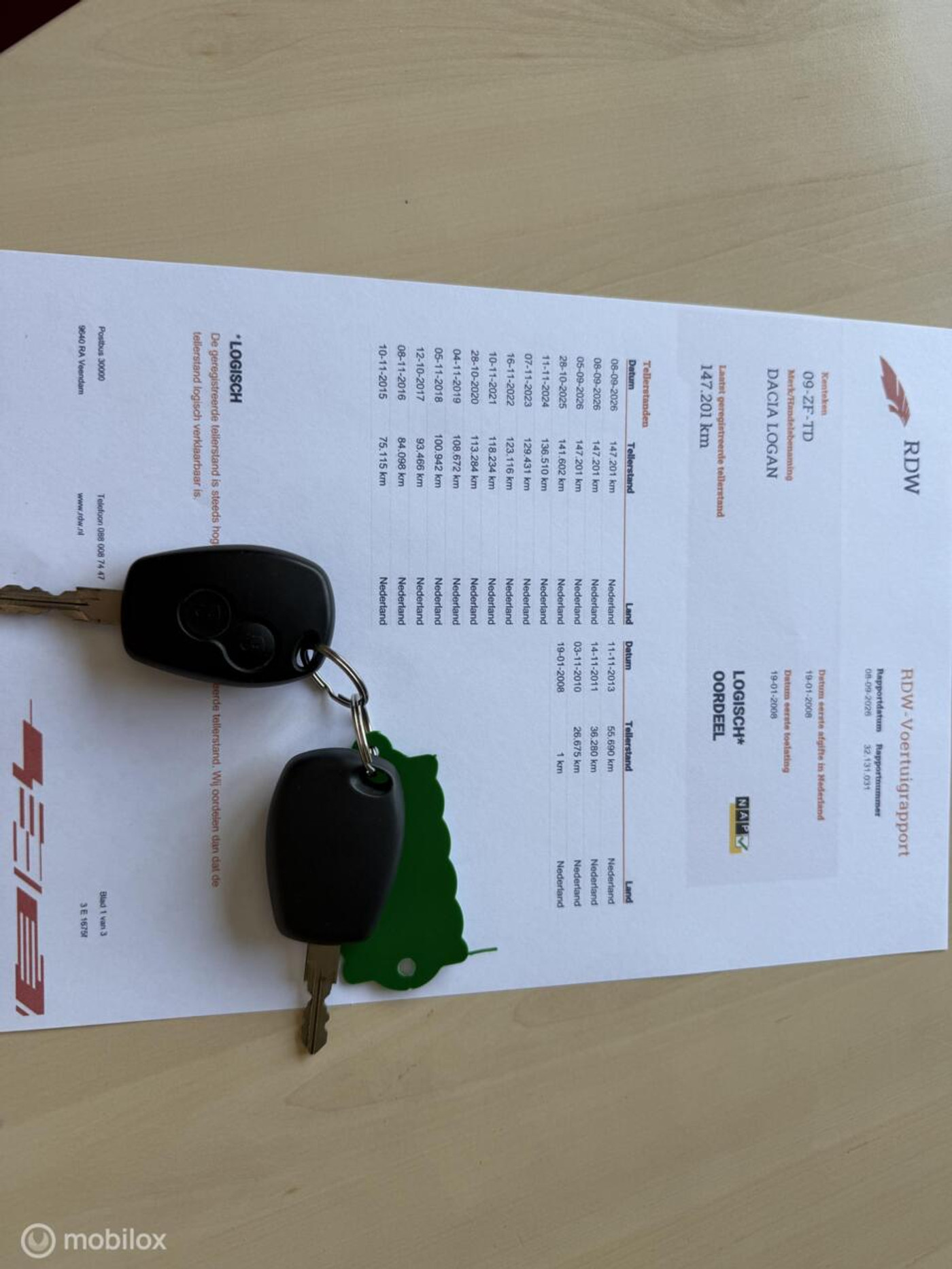 Foto van Dacia Logan