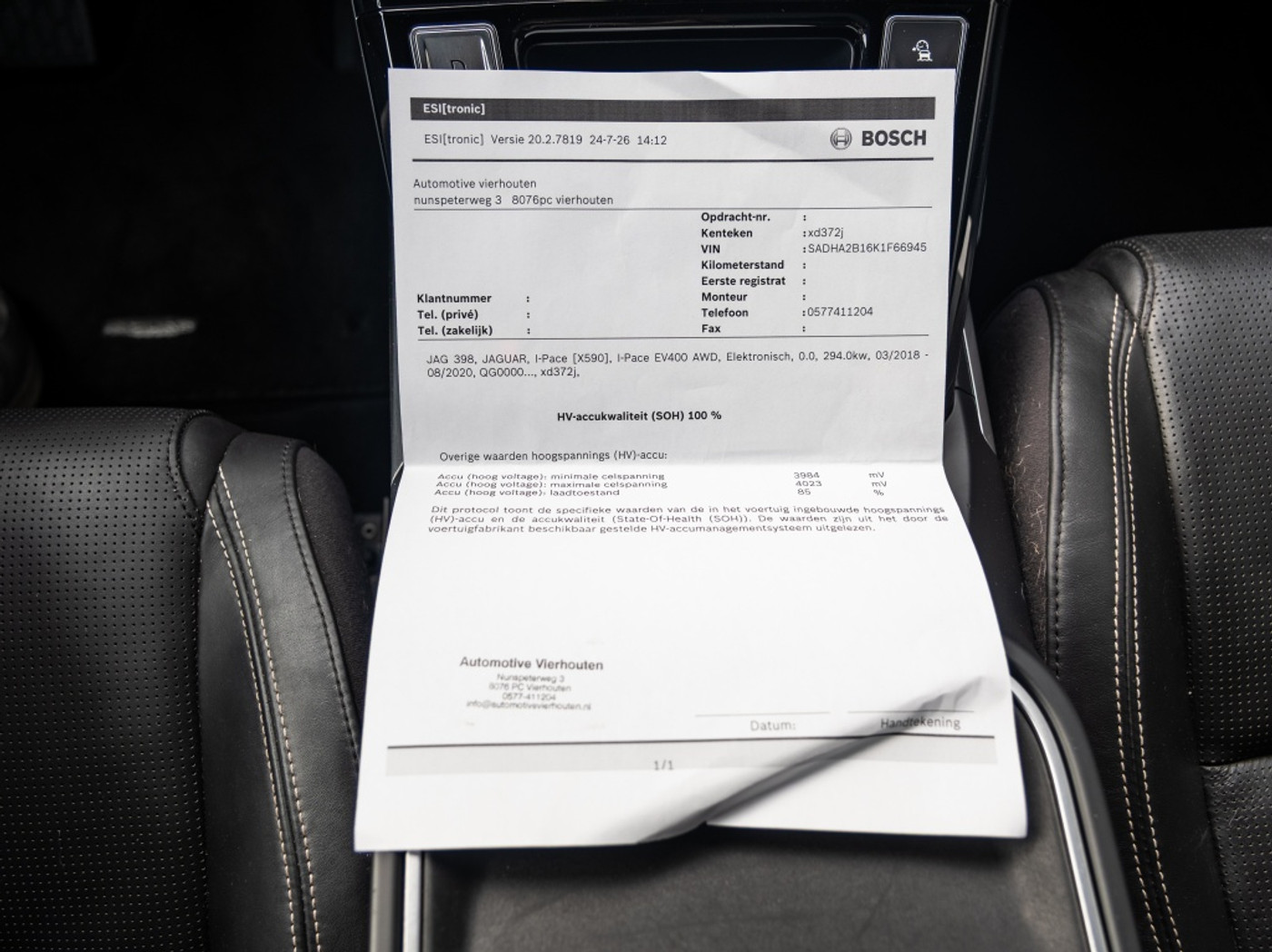 Foto van Jaguar Jaguar I-pace