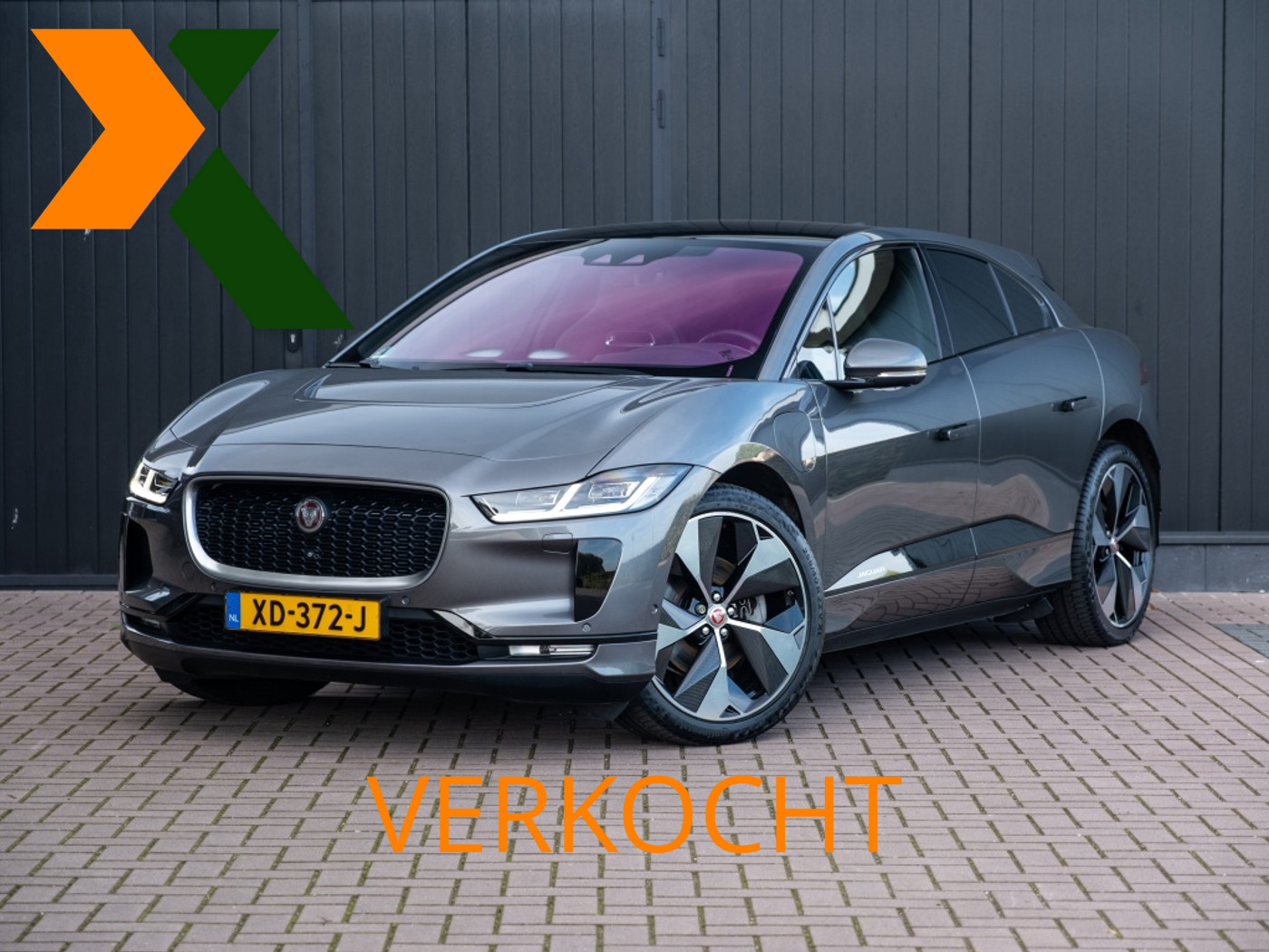 Jaguar Jaguar I-pace EV400 HSE 90 kWh | Perfomance Seats | 22” | Carbon | Volleder | Meridian Surround | CarPlay | 360 Camera | MatrixLex | Achterbank verw | Org NL, 2 eig en voll JLR dealer onderhouden!   2018 - voorkant