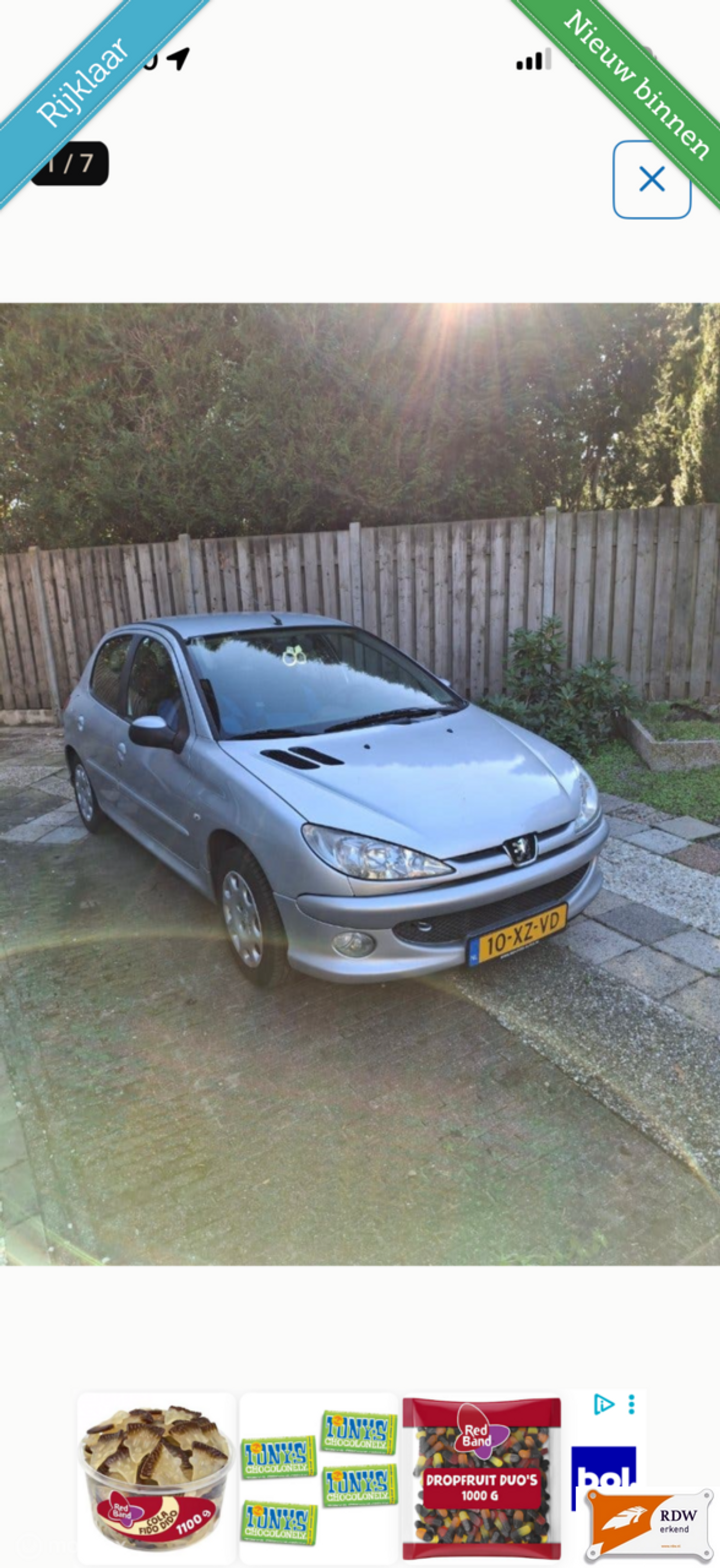 Foto van Peugeot 206