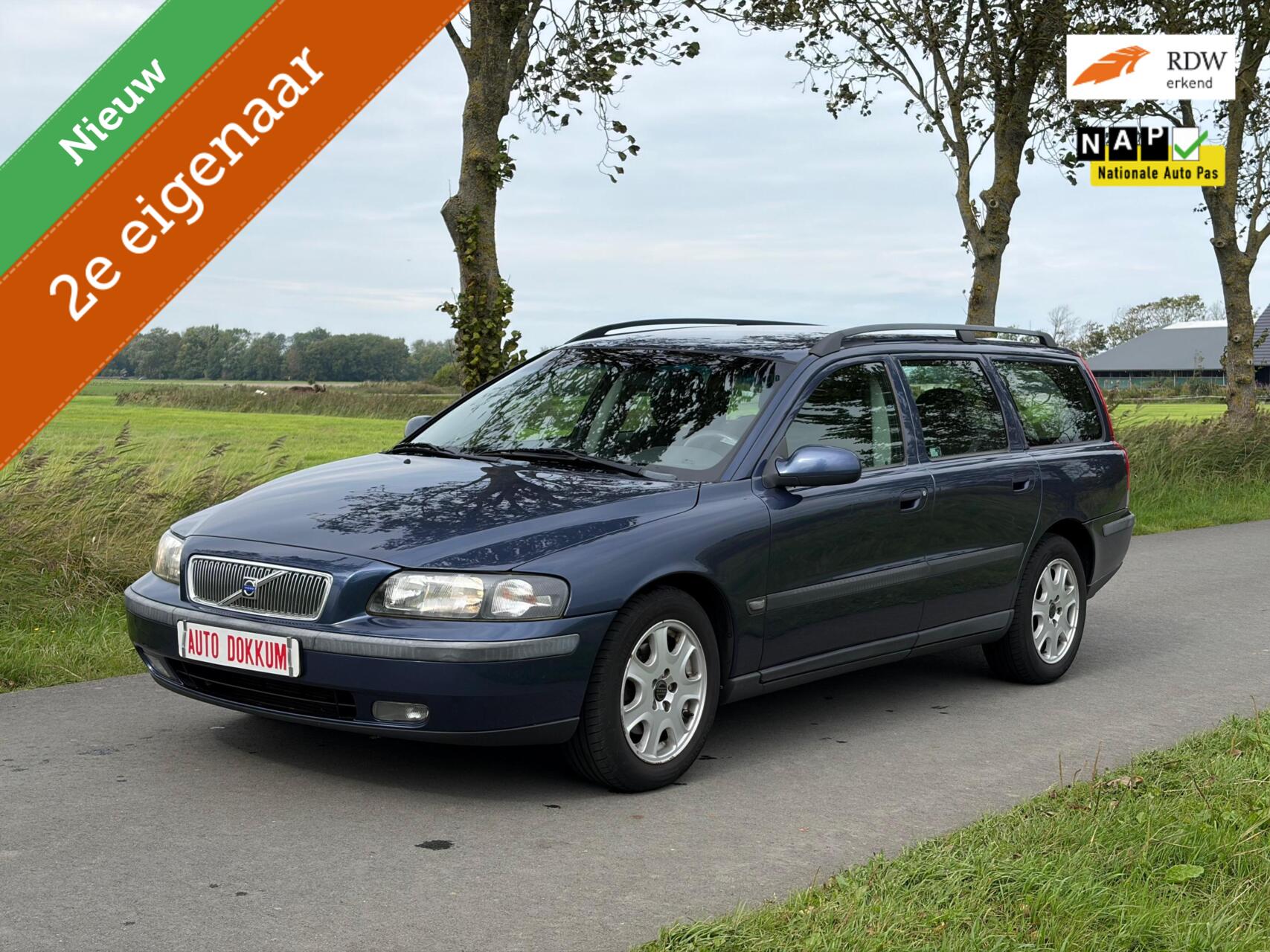 Volvo V70 2.4 Comfort Line, 2e EIGENAAR❗ 2002 - voorkant