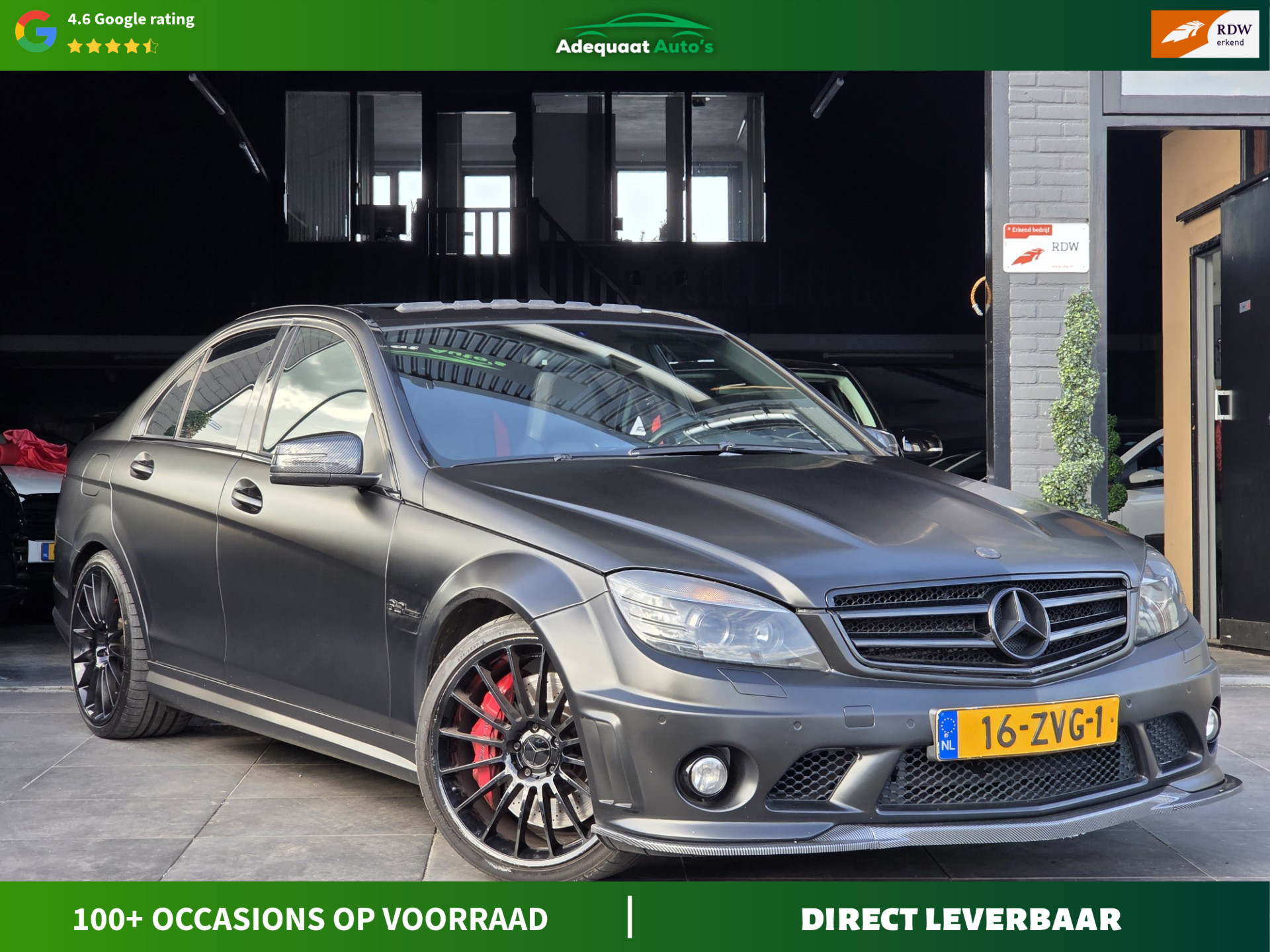 Mercedes-Benz C-klasse AMG 63 2008 - voorkant