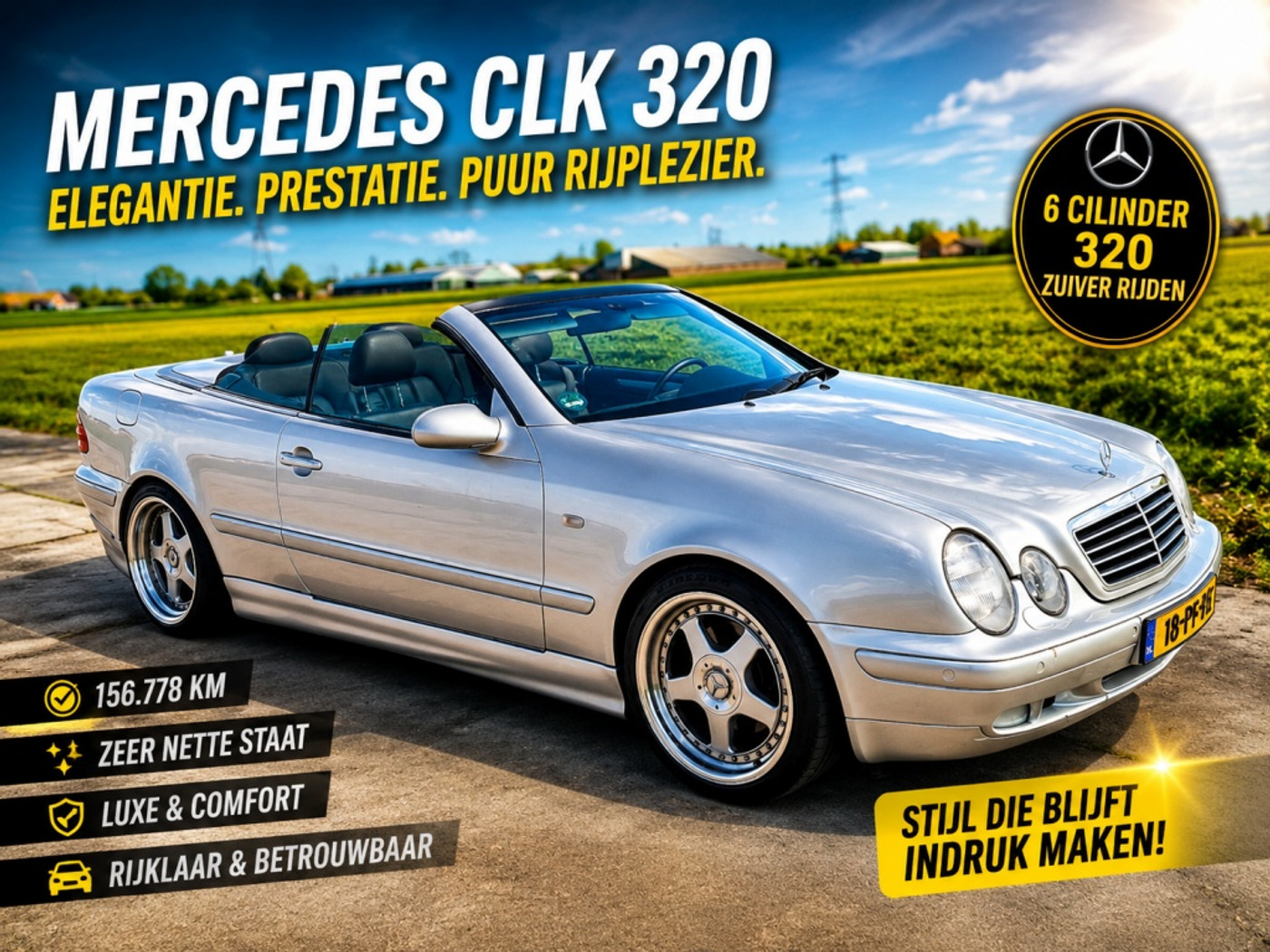 Foto van Mercedes-Benz CLK 320