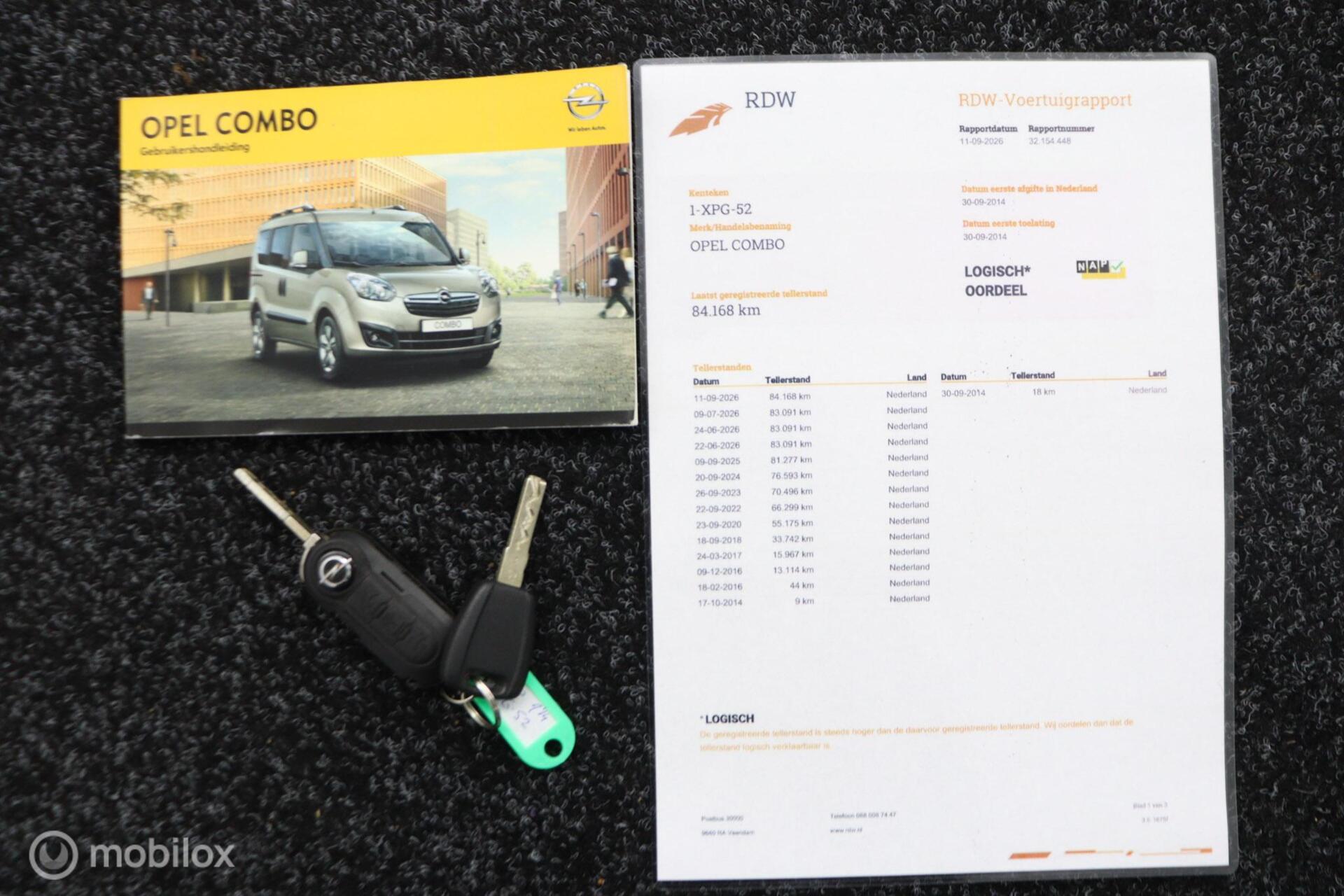 Foto van Opel Combo