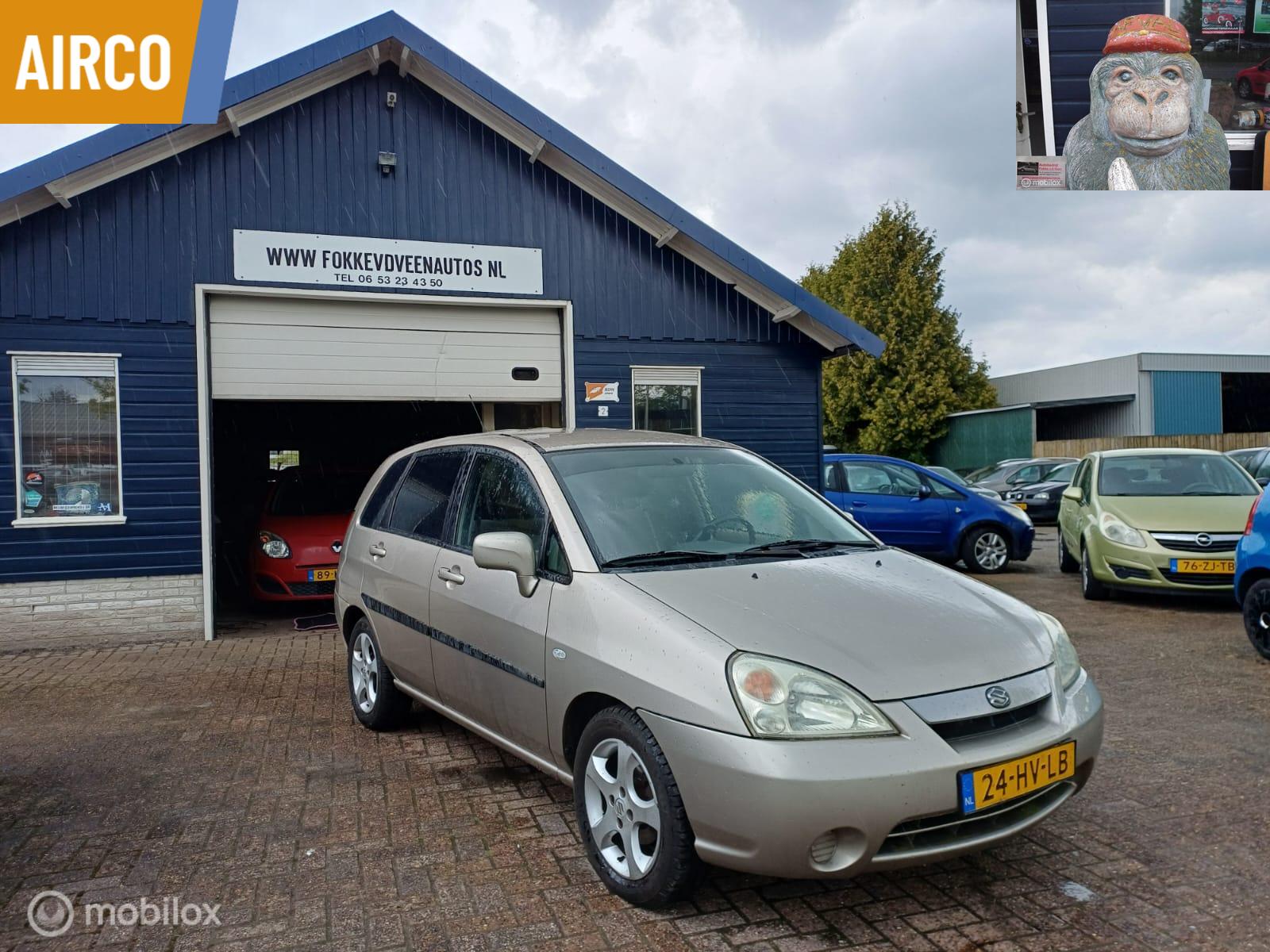 Suzuki Liana 1.6 First Edition Garantie, alle inruil mogelijk 2002 - voorkant