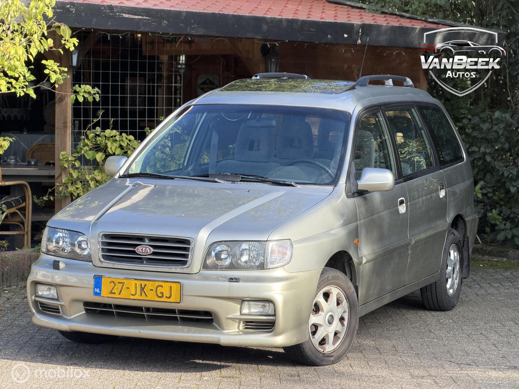 Kia Joice 2.0 LS Schuifdak Apk Climate 7 Persoons 2002 - voorkant