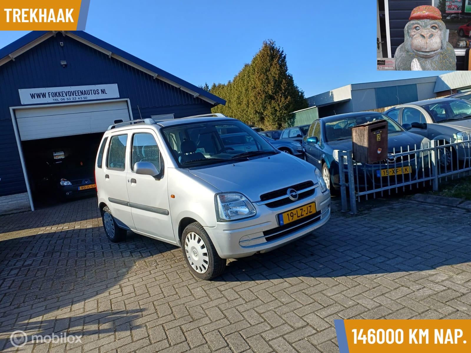 Opel Agila 1.2-16V Comfort Garantie, alle inruil mogelijk 2003 - voorkant