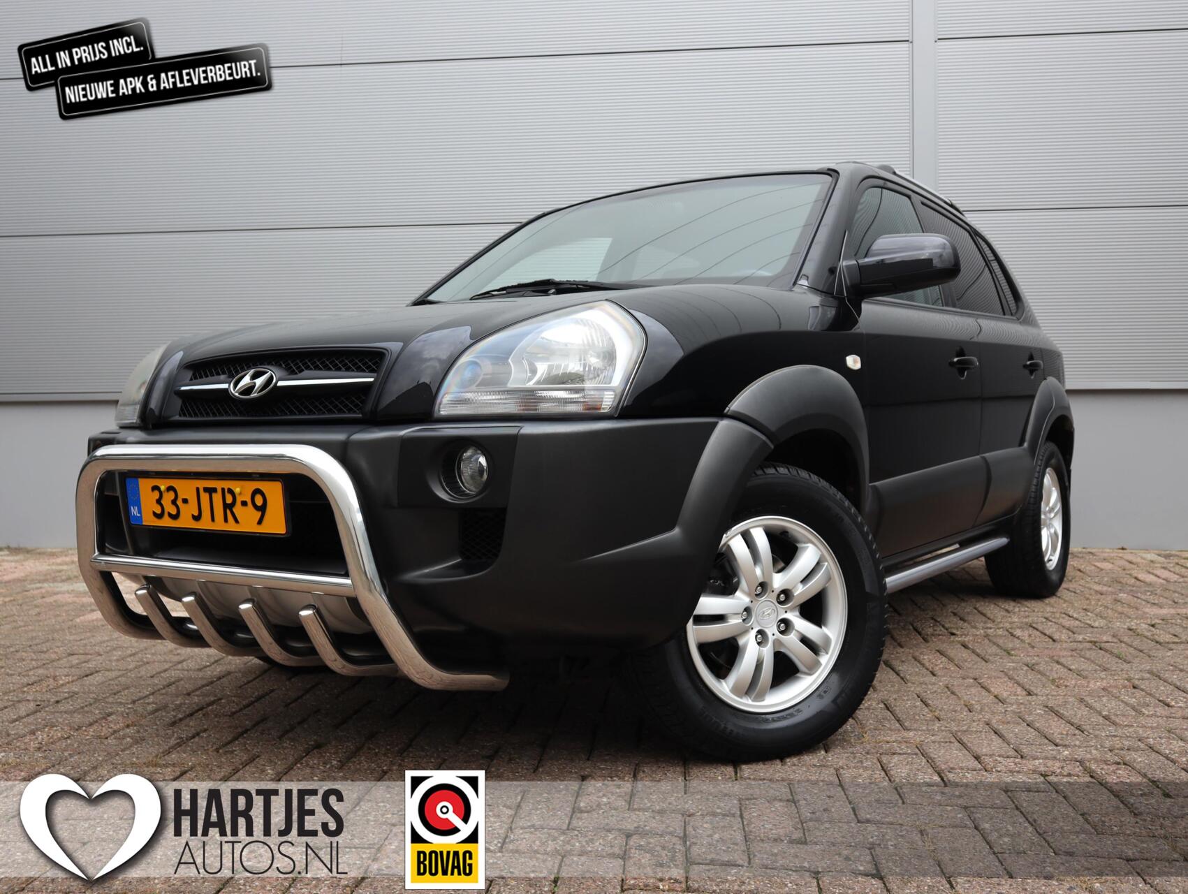Hyundai Tucson 2.0i Style Cross RIJDTPERFECT!!DRIEM VV!!NW APK!! 2009 - voorkant