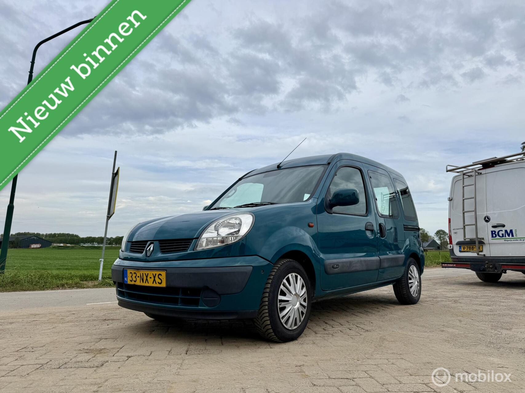 Renault Kangoo 1.6-16V Privilège, BJ 2004, Airco 2004 - voorkant