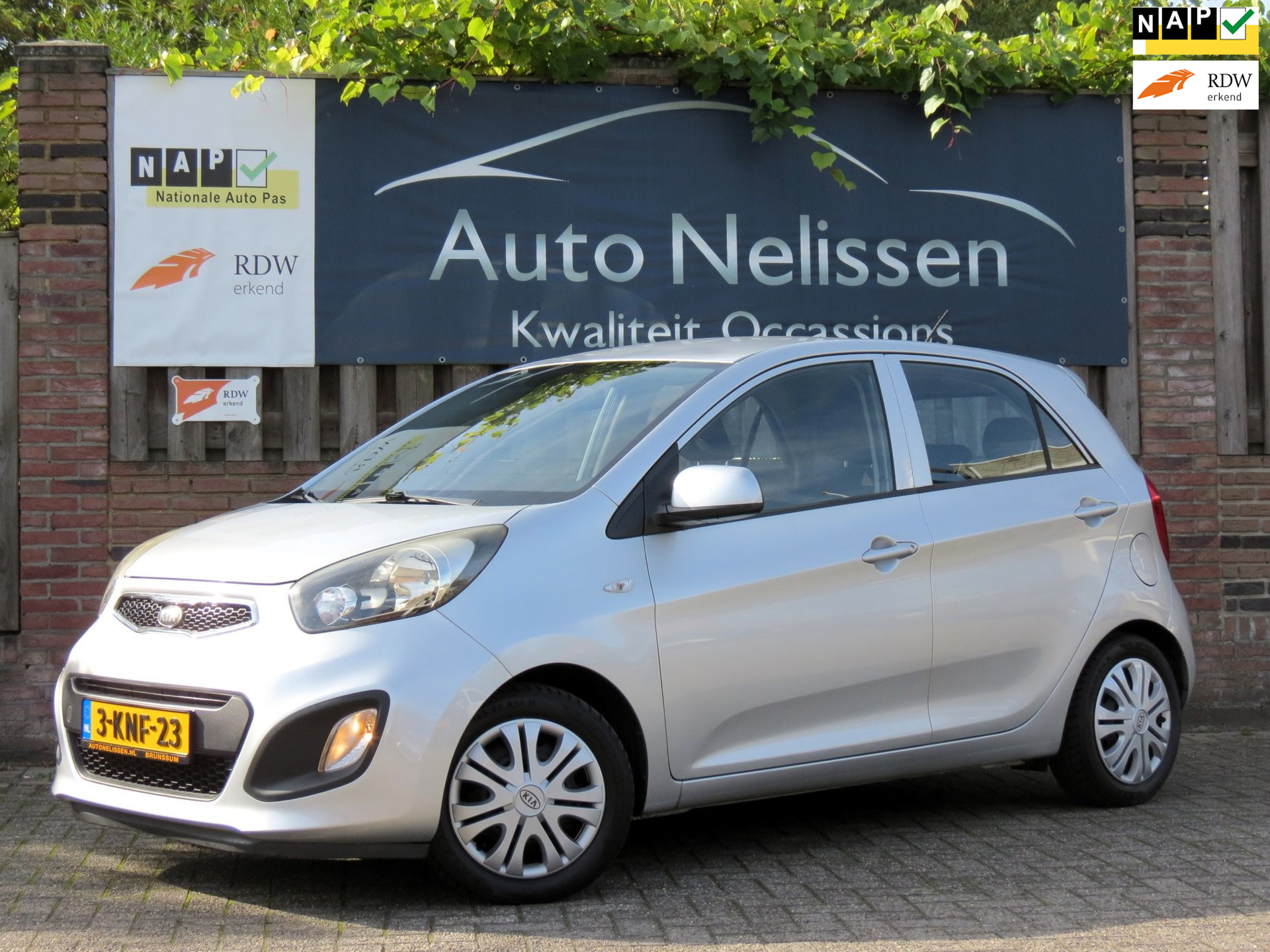 Kia Picanto 1.0 CVVT ISG Comfort Pack 5-DRS | GROOT SCHERM | NAVI | AIRCO | 2e EIGENAAR | 5-ZITS | CV AFSTANDBEDIEND | ELEK RAMEN 2013 - voorkant