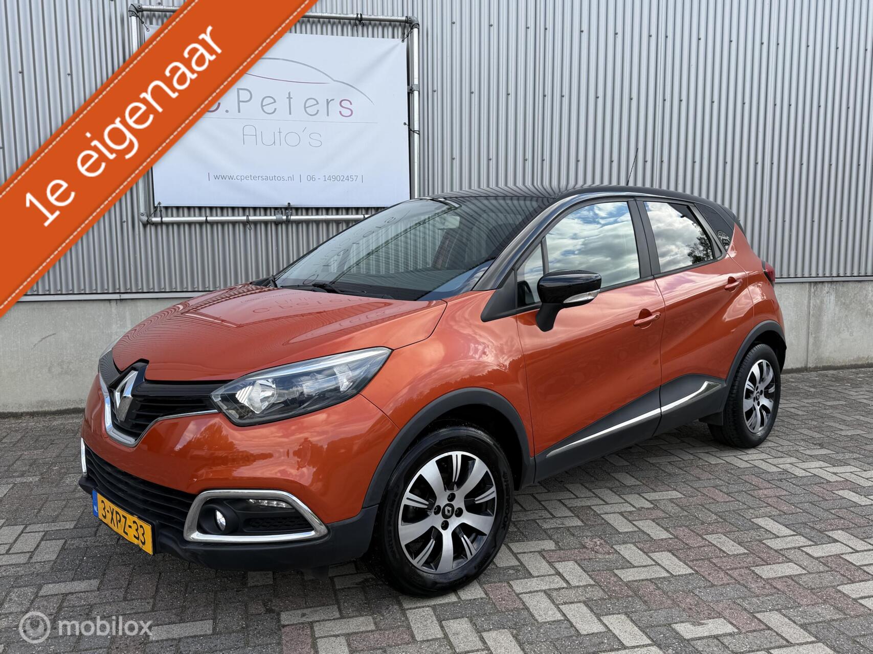 Renault Captur 0.9 TCe Dynamique 2014 / 31000KM NAP / Navigatie / Airco / Cruisecontrol / Keyless entry / 1e eigenaar 2014 - voorkant