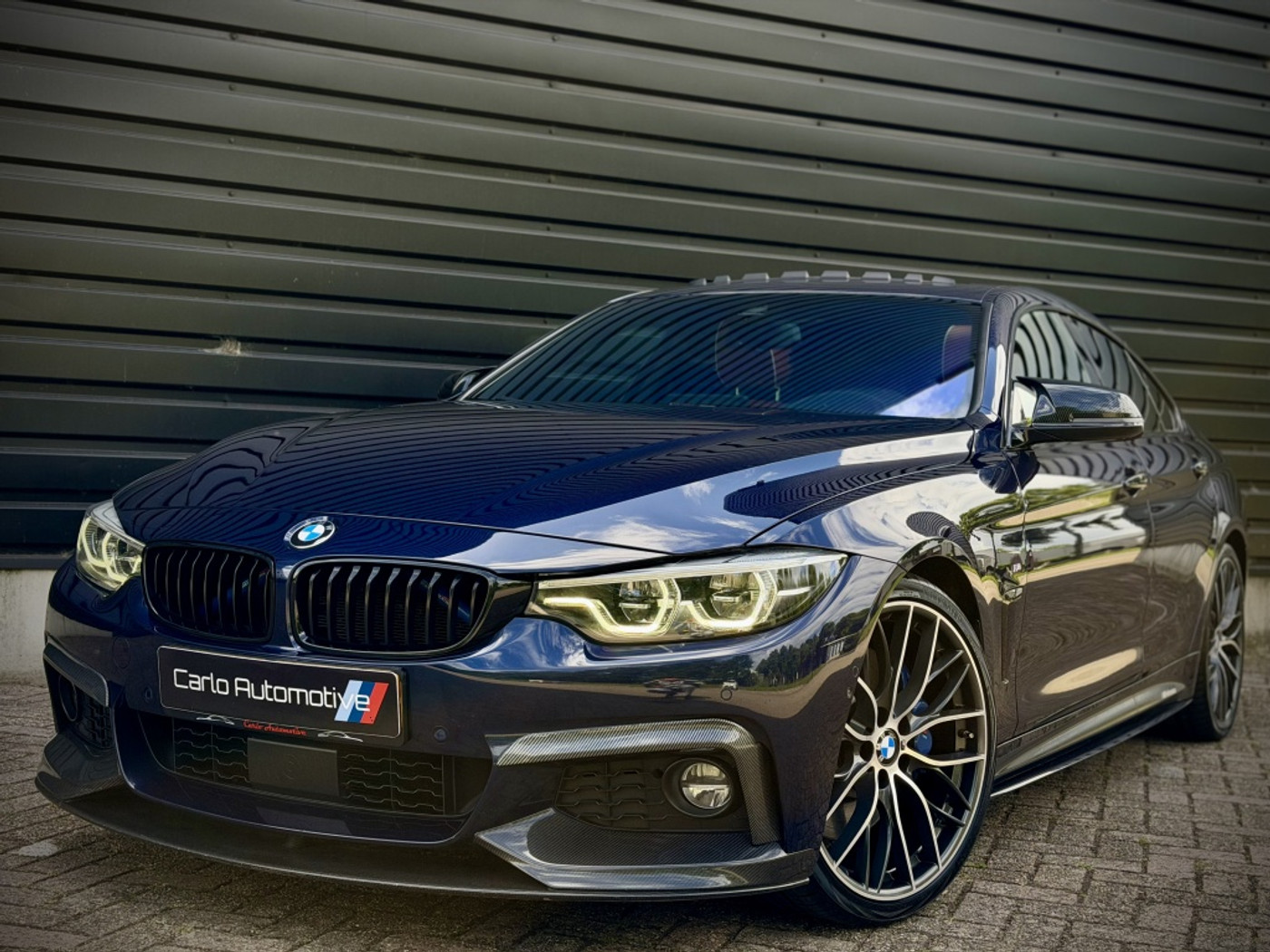 BMW 430i 430i M-PERF. DAK|HUD|H/K|MEMORY|360|ACC VOL! 2019 - voorkant