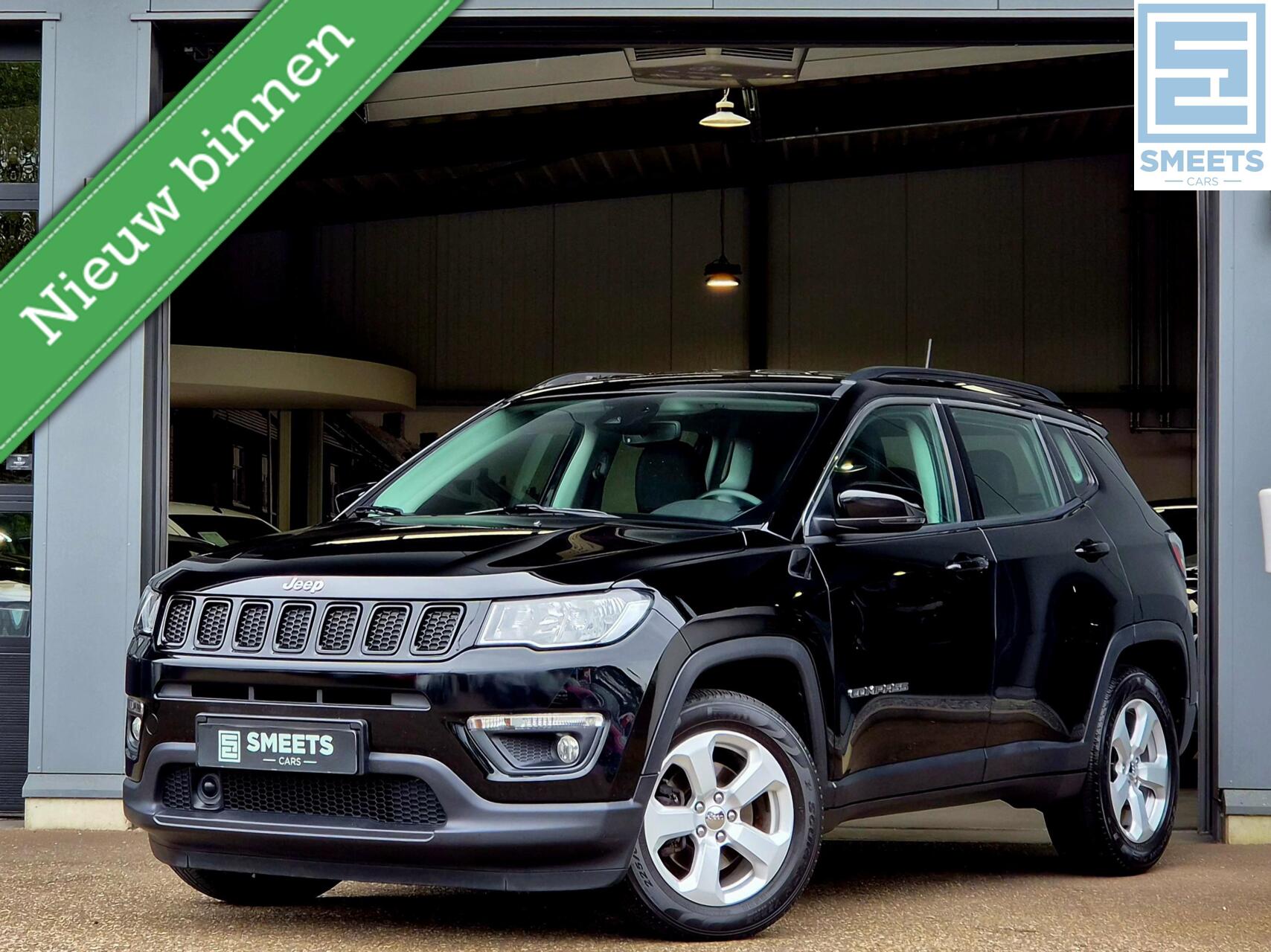 Jeep Compass 1.4T Longitude |Carplay/And|HLeer|Cam|Trekhaak 2020 - voorkant