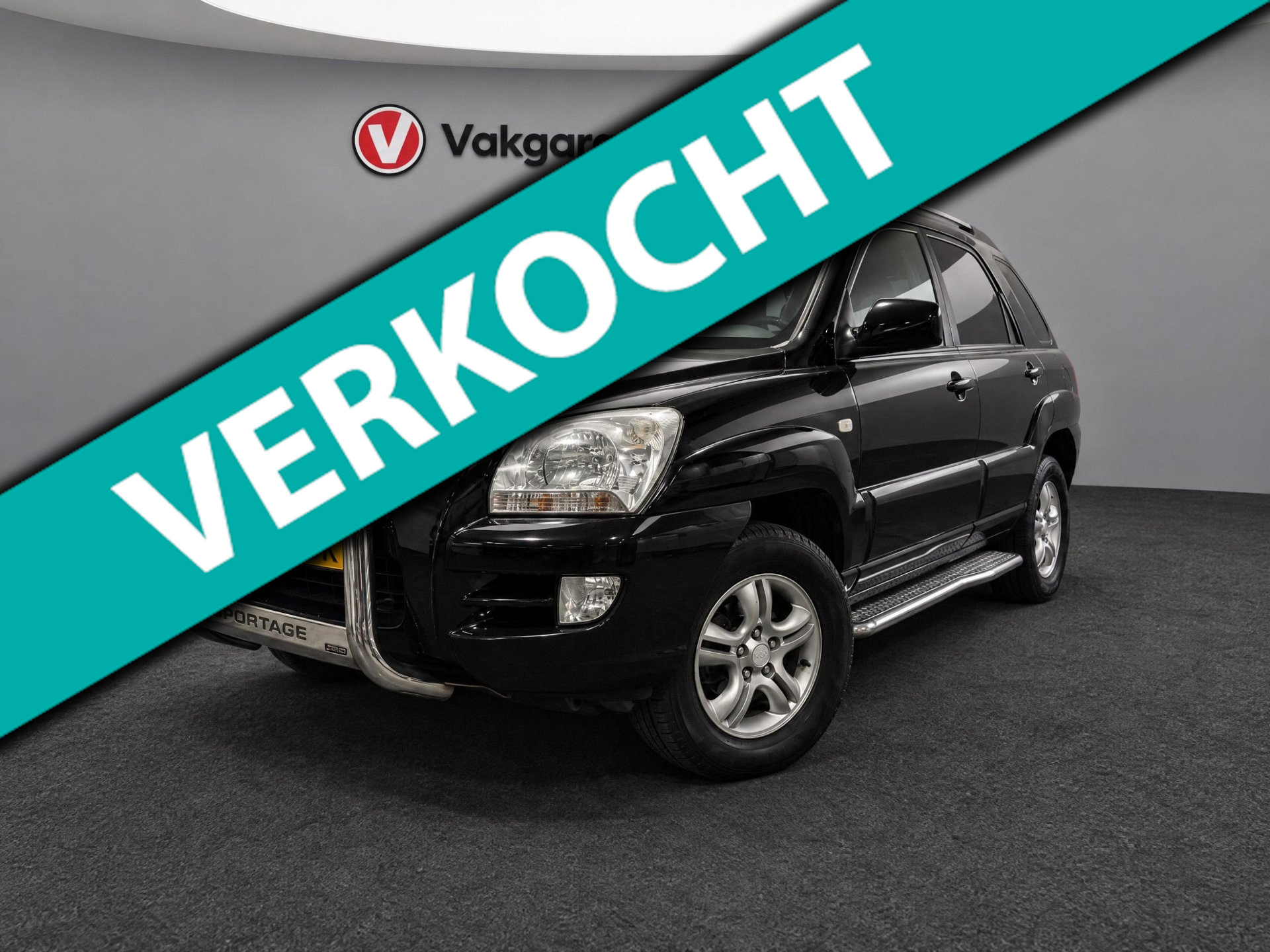 Kia Sportage 2.0 CVVT M-bition (12 mnd BOVAG-garantie) 2007 - voorkant