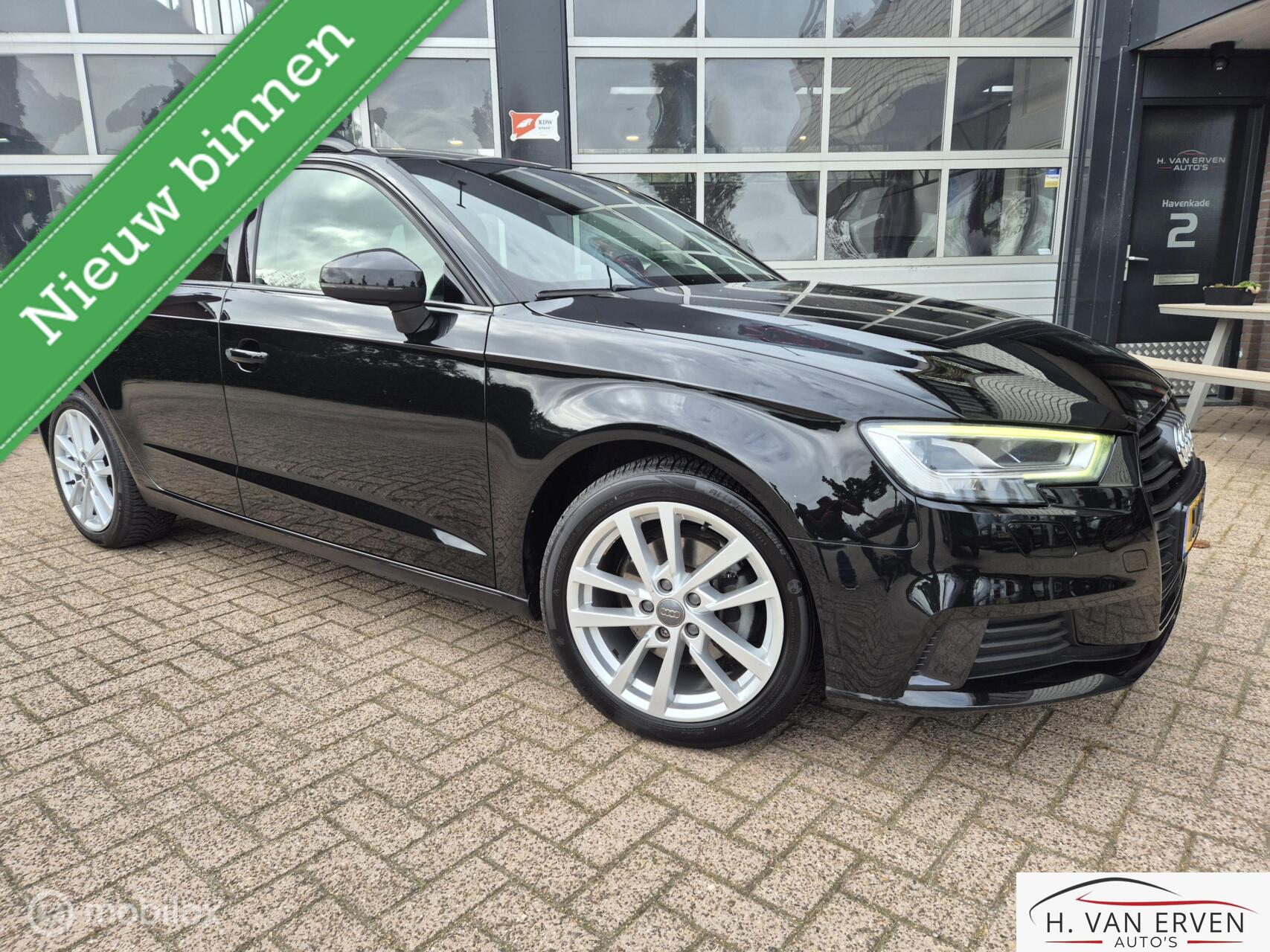 Audi A3 Sportback 1.0 Sport NAVI SPORTSTOELEN PDC NAP 2019 - voorkant