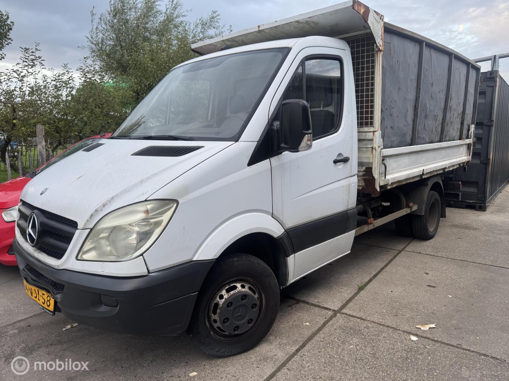 Mercedes-Benz Sprinter 411 CDI  366 KIPPER 2008 - voorkant