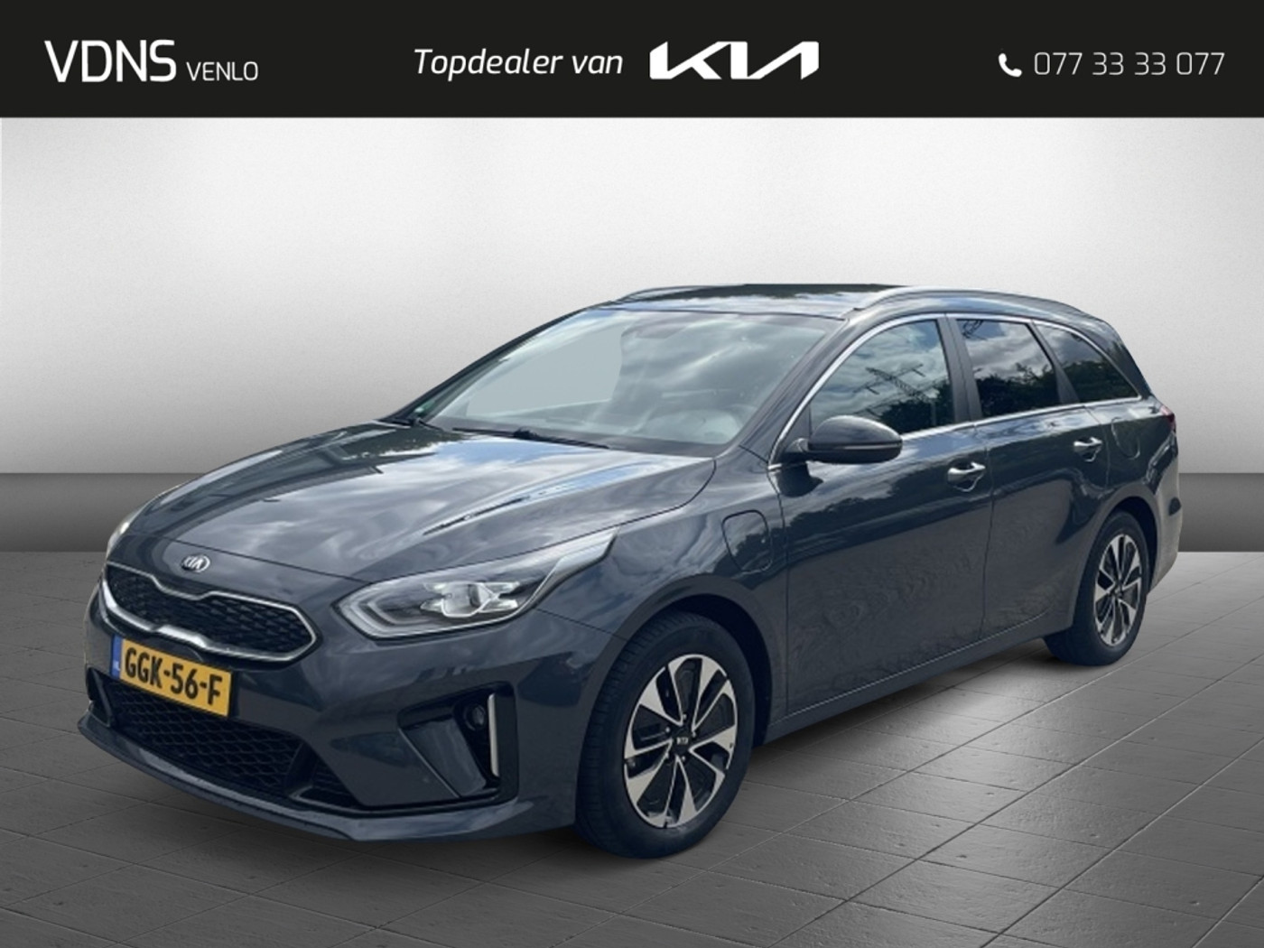 Kia Ceed 1.6 GDi PHEV DynamicLine- Edition - Afn Trekhaak - Stoel-Stuur Verw - 2020 - voorkant