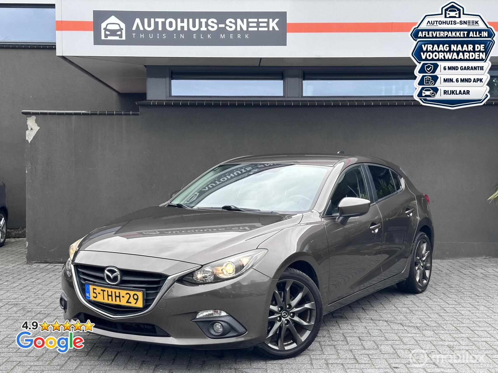Mazda Mazda3 2.0 Skylease 2014 - voorkant
