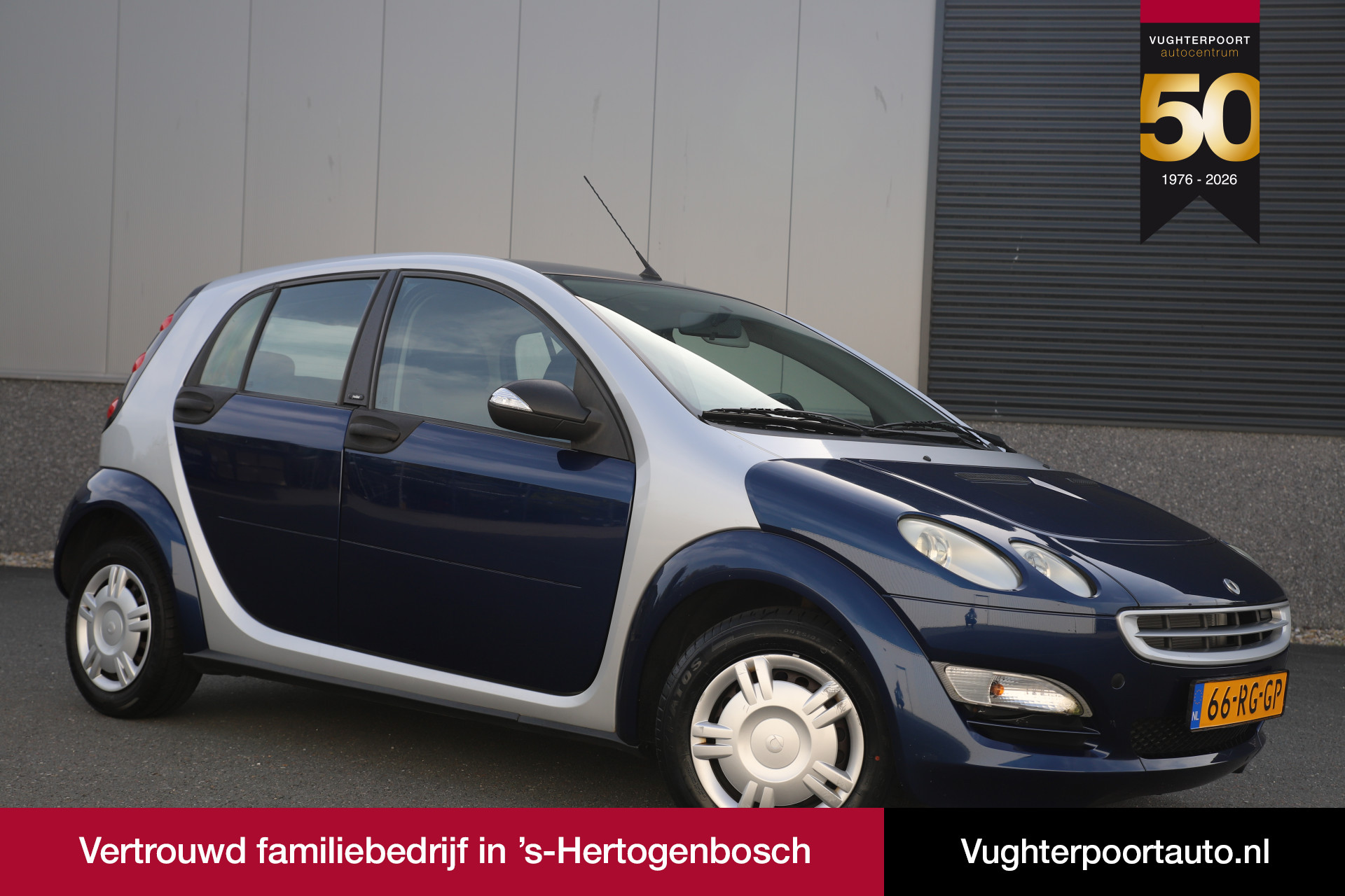 Smart Smart Forfour 1.3 1.3  96pk pulse 5drs Airco 2005 - voorkant