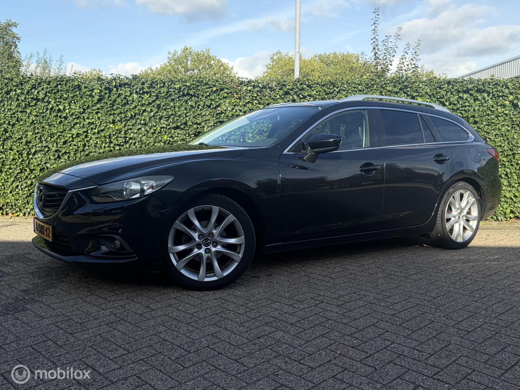 Mazda Mazda 6 2.2D HP GT-M AUTOMAAT / LEDER / NAVI / CLIMA / CRUISE / TREKHAAK 2013 - voorkant