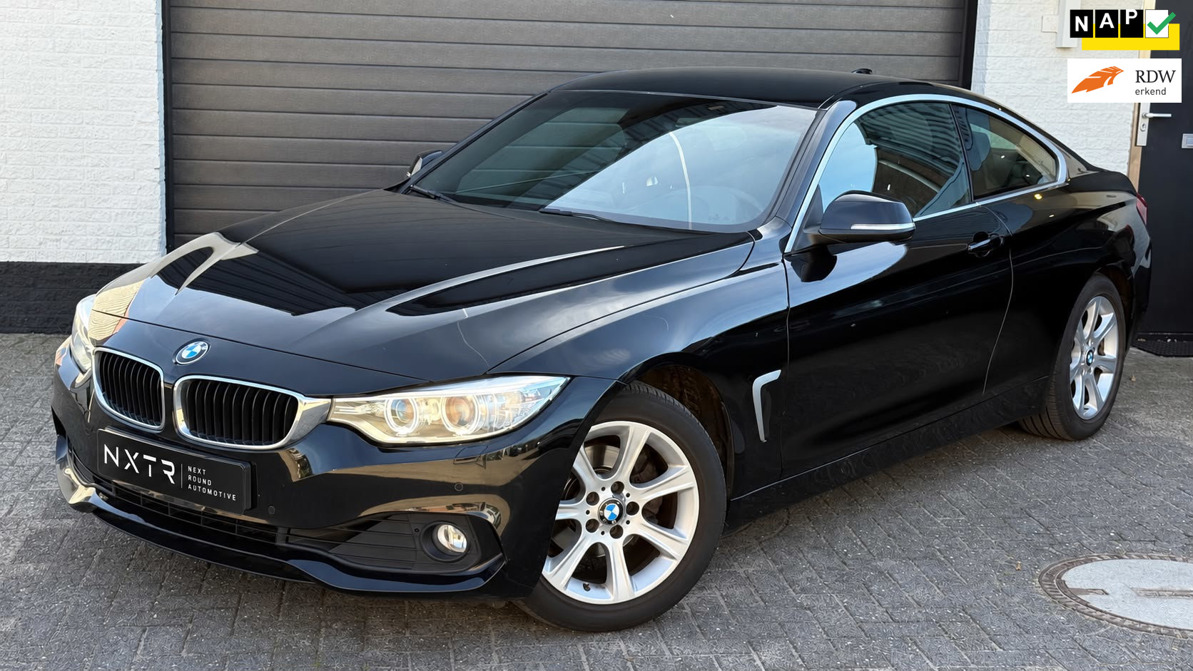 BMW 420i 420i Business Automaat | Leder | Xenon | NL NAP | Dealer OH 2014 - voorkant