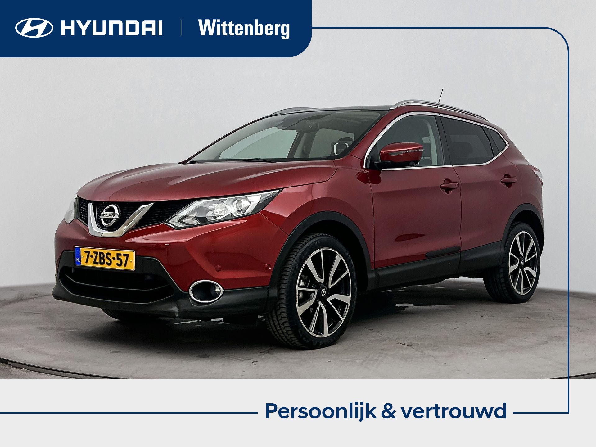 Nissan Nissan Qashqai 1.6 dCi TEKNA 4WD 2014 - voorkant