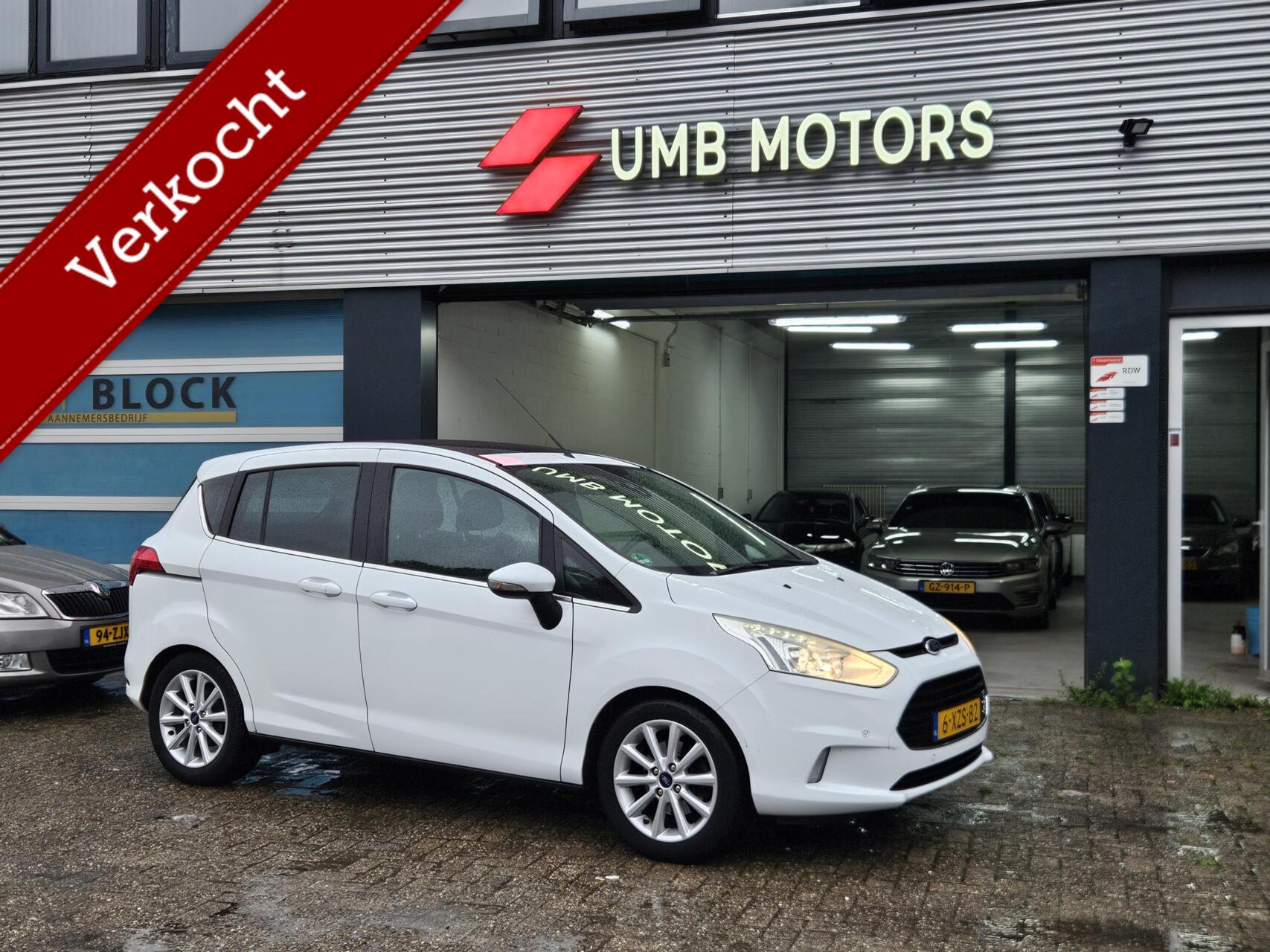 Ford B-max 1.0 EcoBoost Titanium Clima Camera Pano 2014 - voorkant