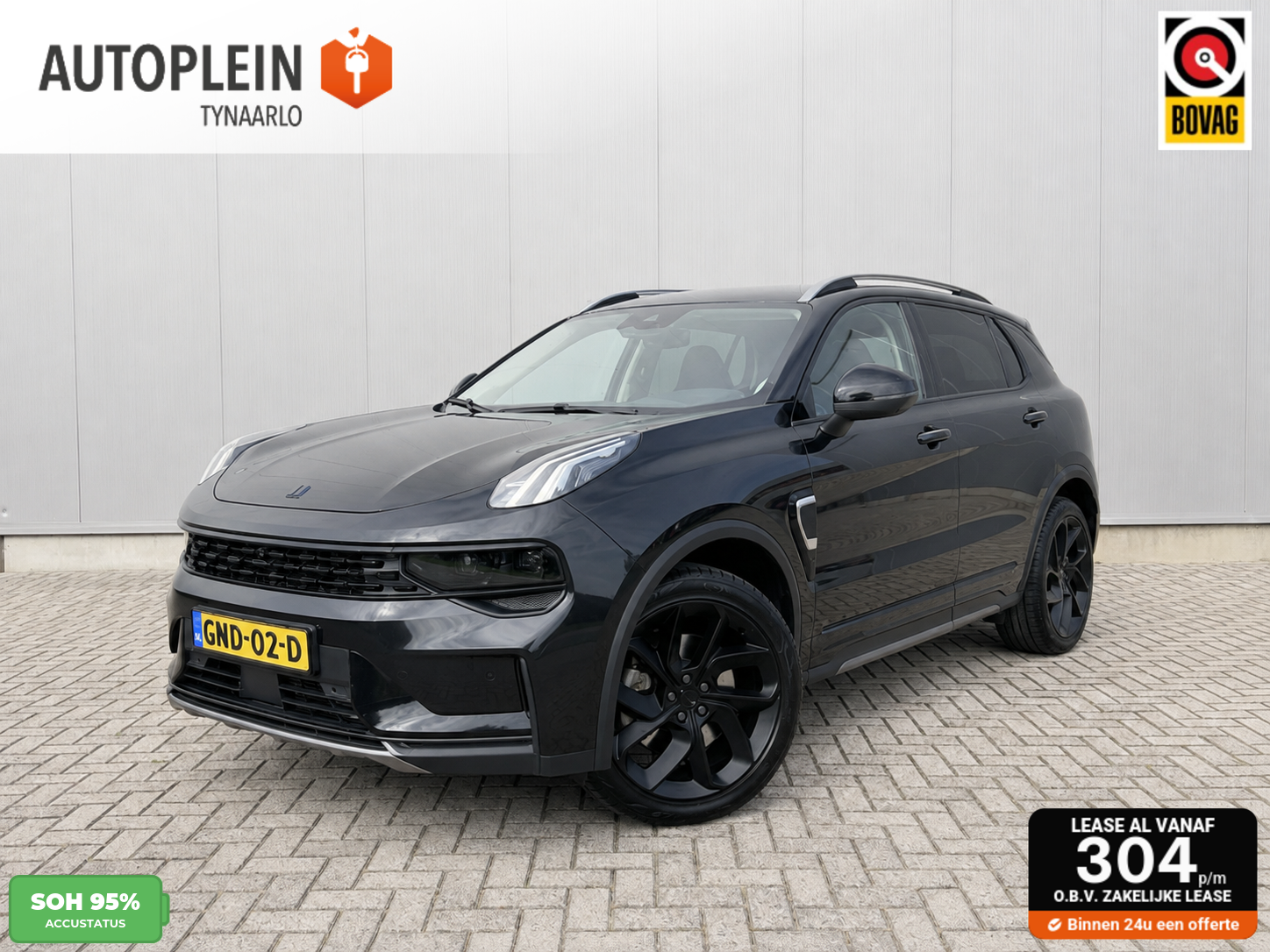 Lynk&co LYNK & Co 01 1.5 Black Edition Carplay|Panoramadak|360 Camera|Stoelver. 2022 - voorkant