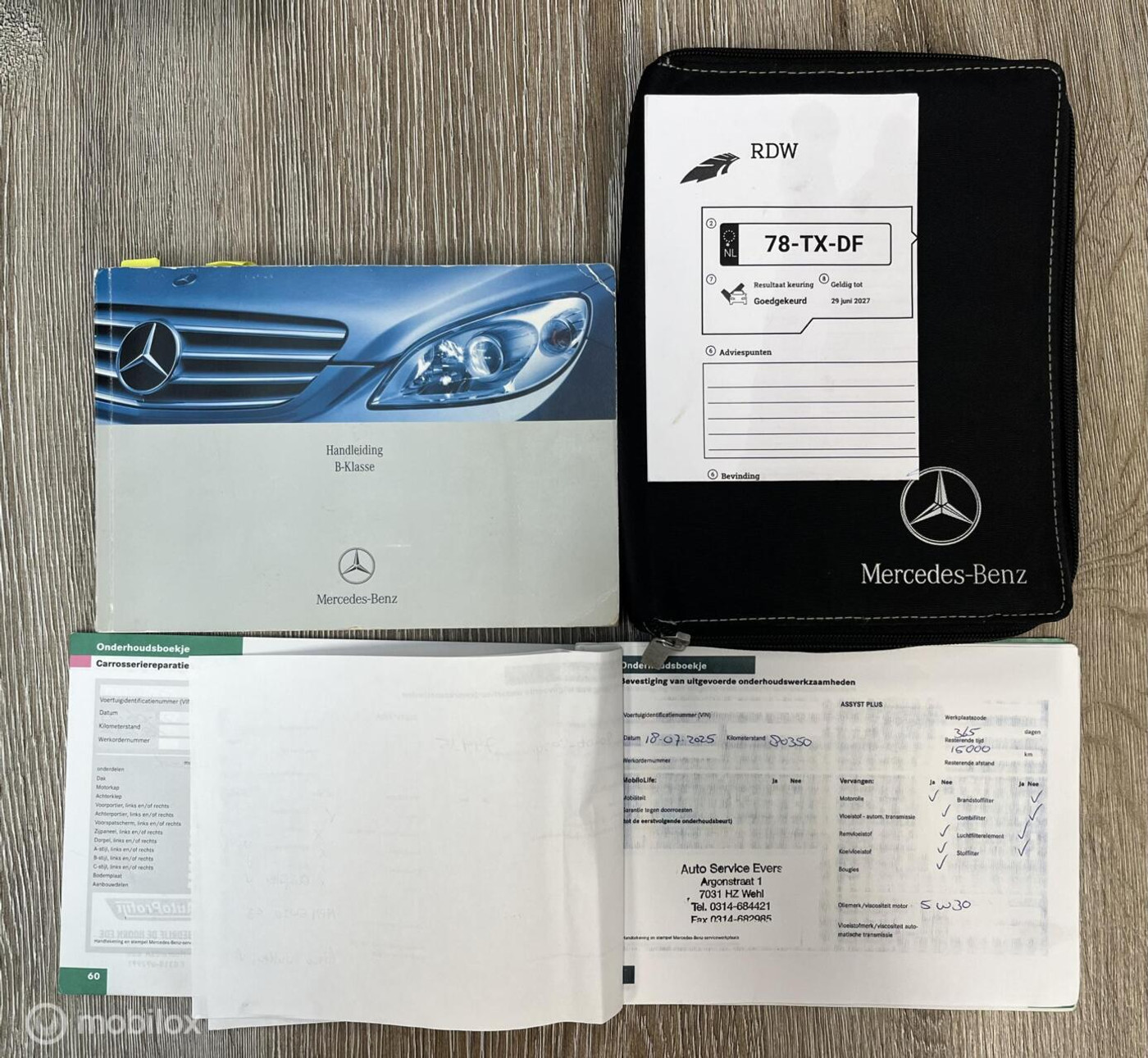 Foto van Mercedes-Benz B 170