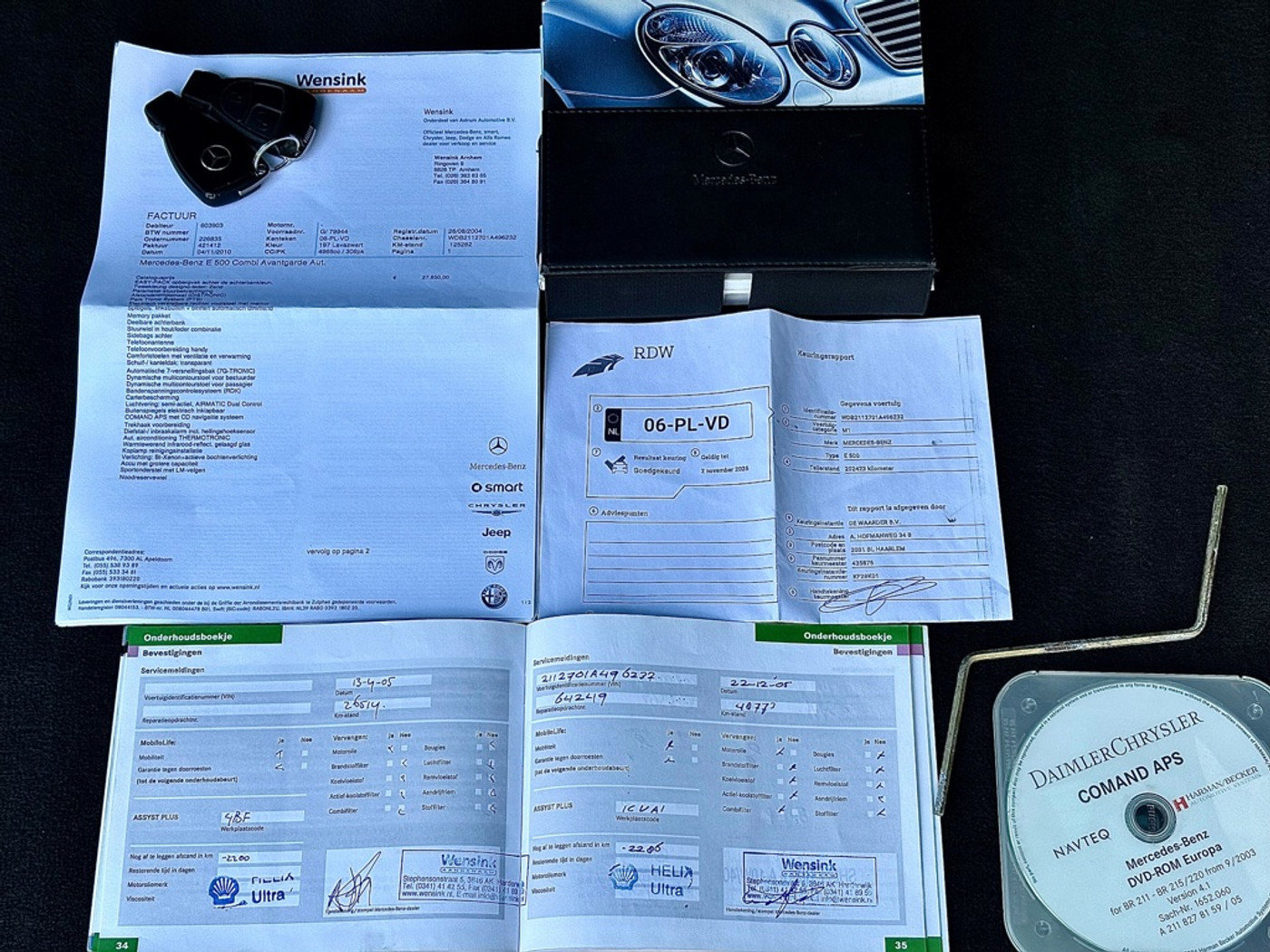 Foto van Mercedes-Benz E 500