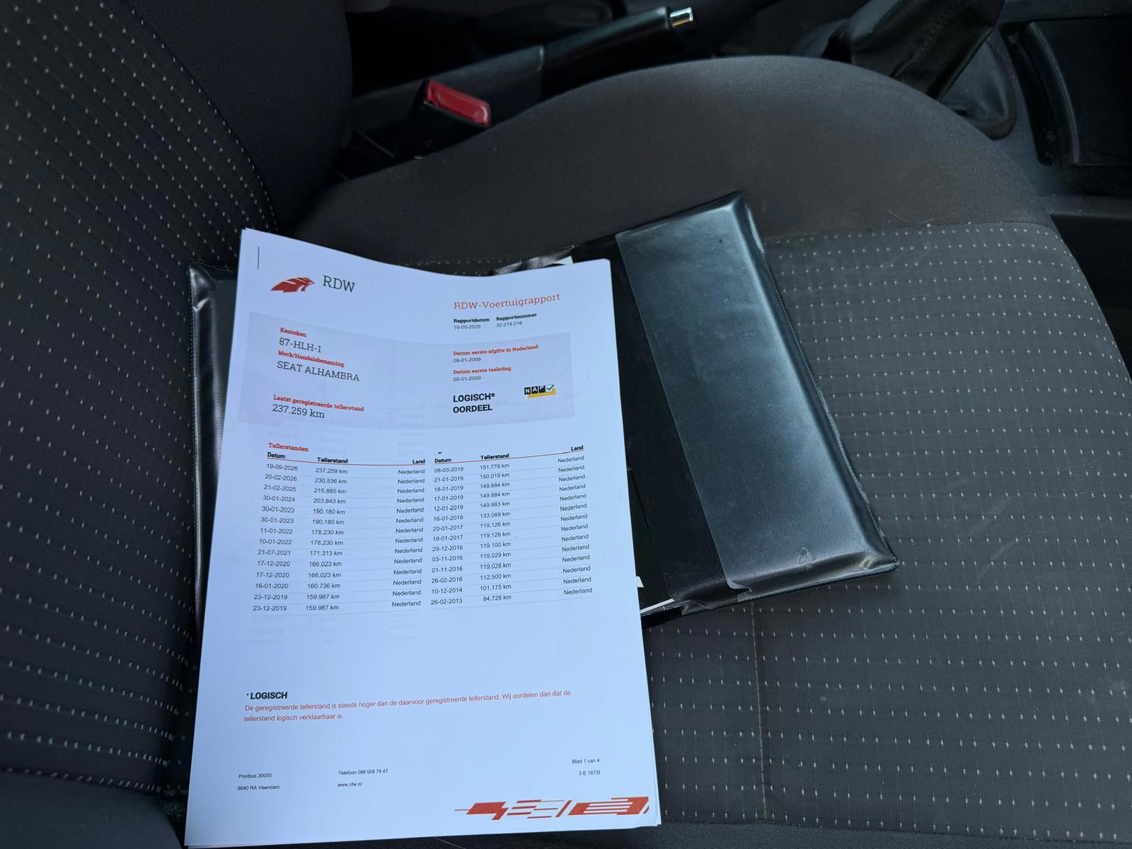 Foto van Seat Alhambra