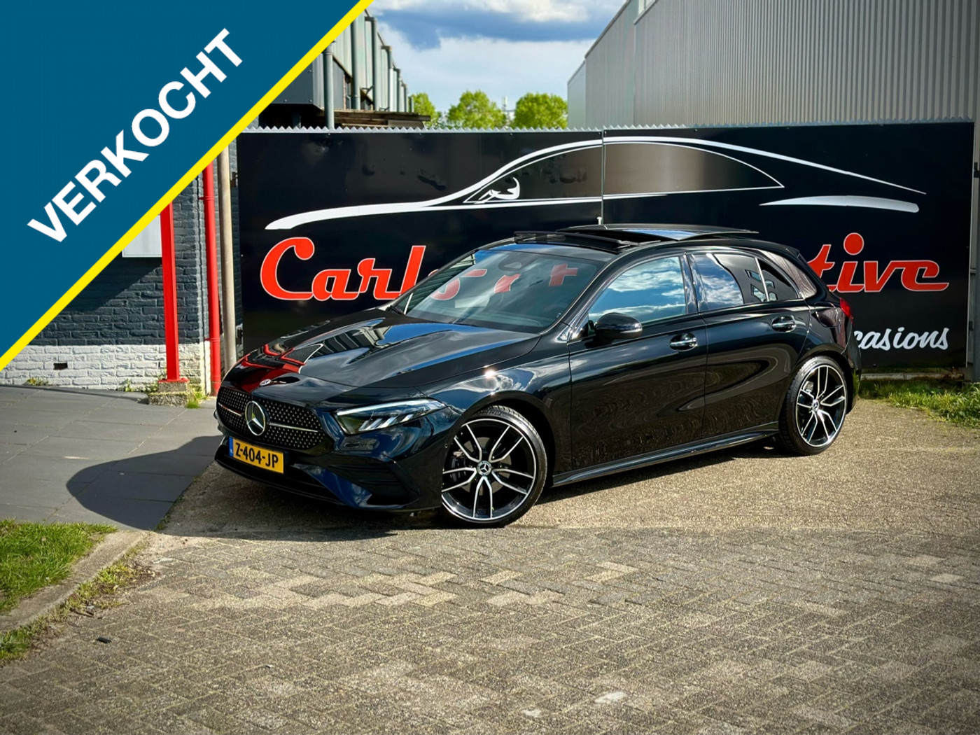 Mercedes-Benz A 200 200 AMG NIGHT|PANO|SFEER|CAMERA|19'' A35 VOL! 2023 - voorkant