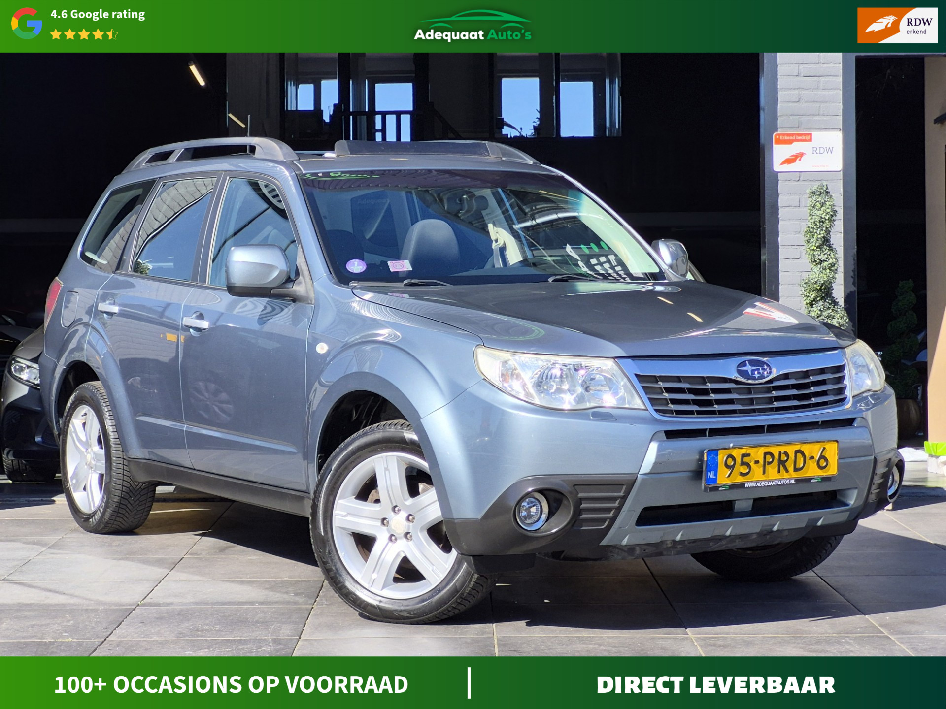 Subaru Forester 2.0 X Comfort|Airco|Automaat|Trekhaak|Navi| 2009 - voorkant