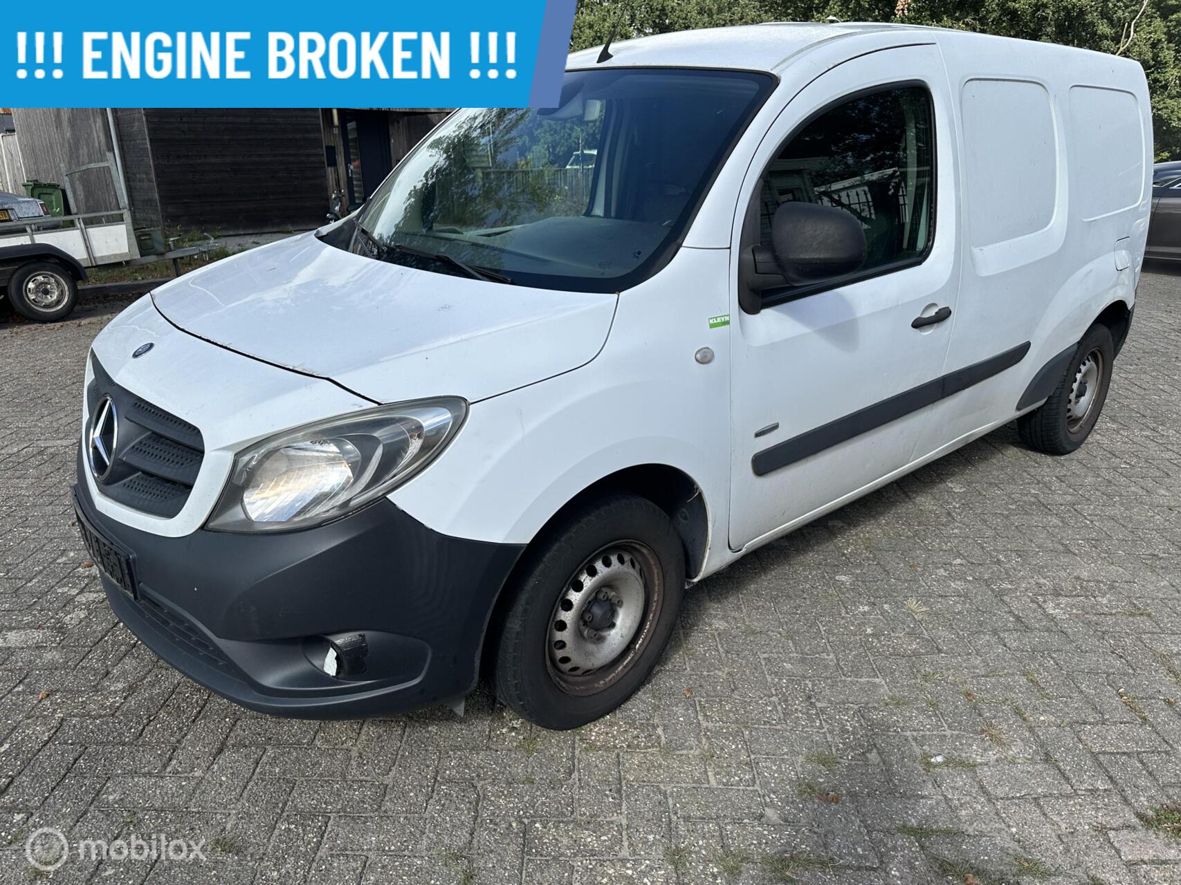 Mercedes-Benz Citan 109 CDI Extra Lang!!! engen broken !! motor defect !!!!! 2014 - voorkant