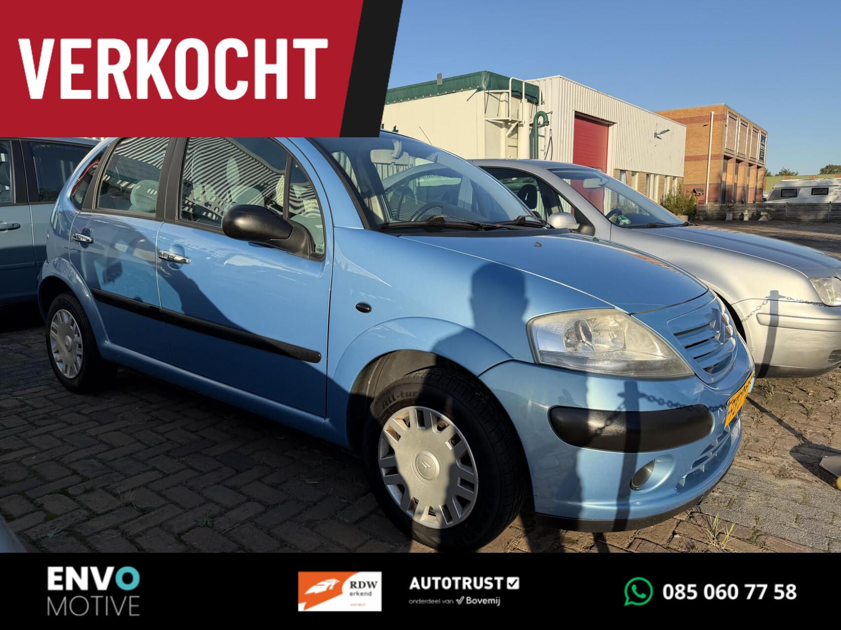 Citroen C3 1.4i Ligne Ambiance, lange Apk! en Distr. verv !! 2002 - voorkant