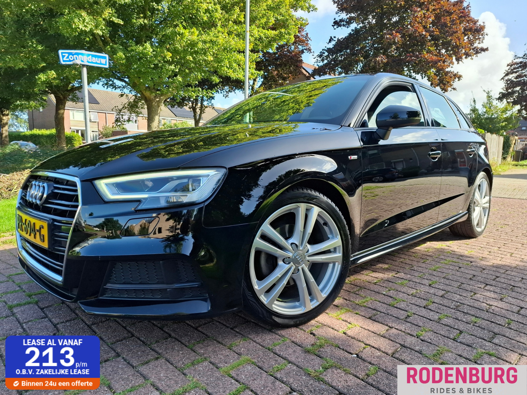 Audi A3 Sportback 1.0 TFSI Sport S Line Edition 2017 - voorkant