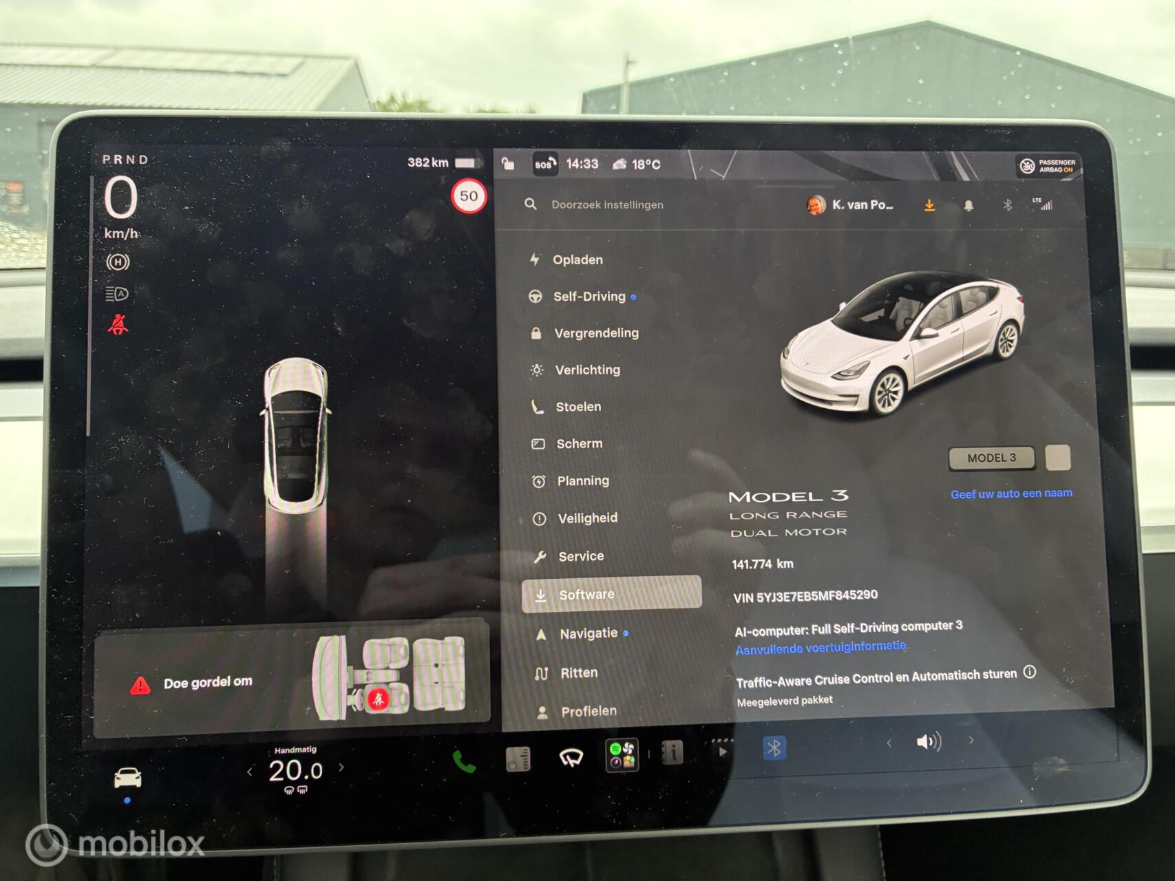Foto van Tesla Model 3