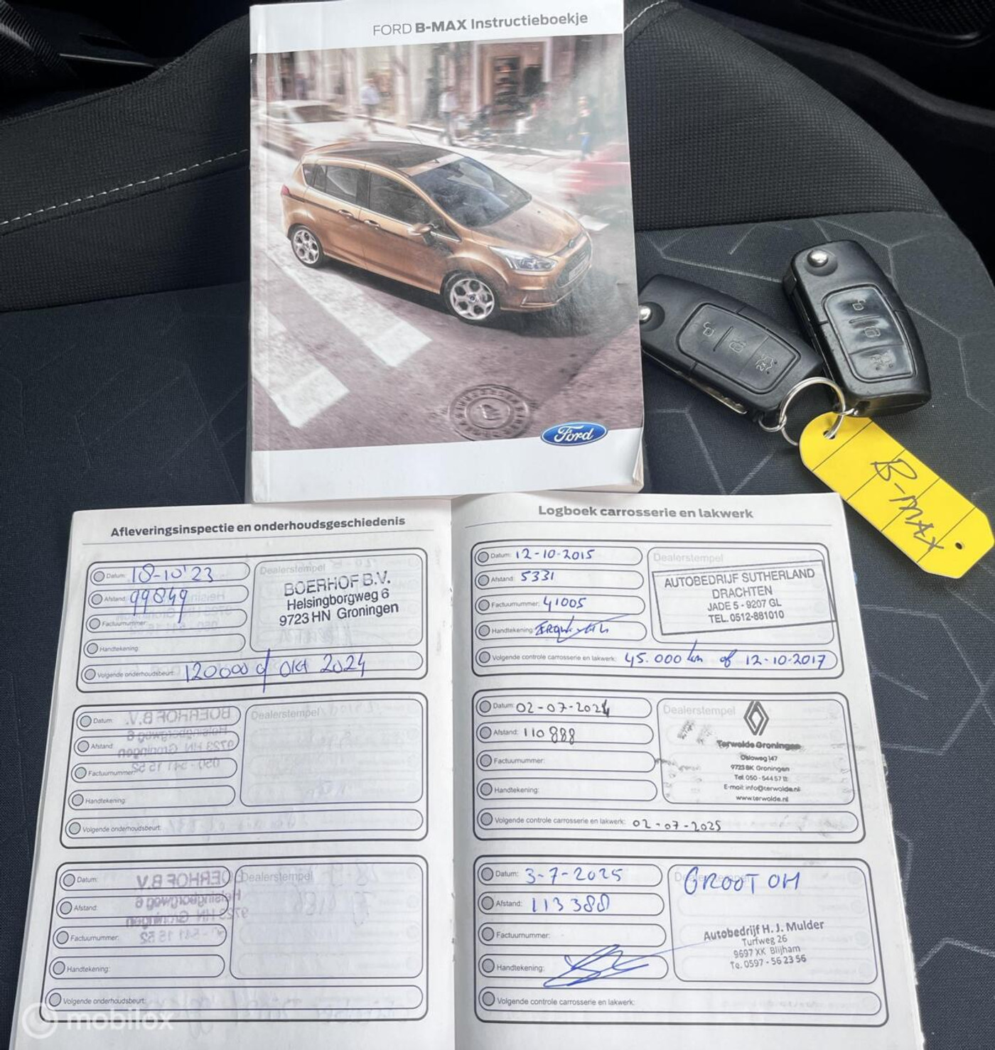 Foto van Ford B-max