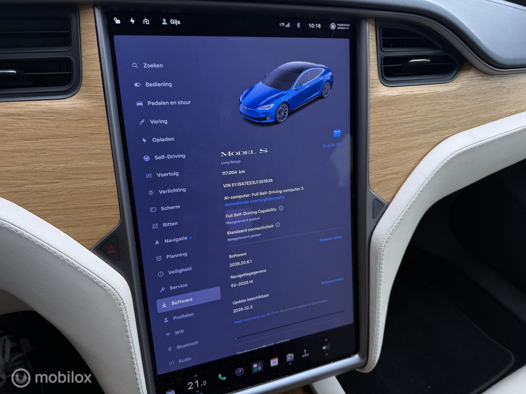 Foto van Tesla Model S