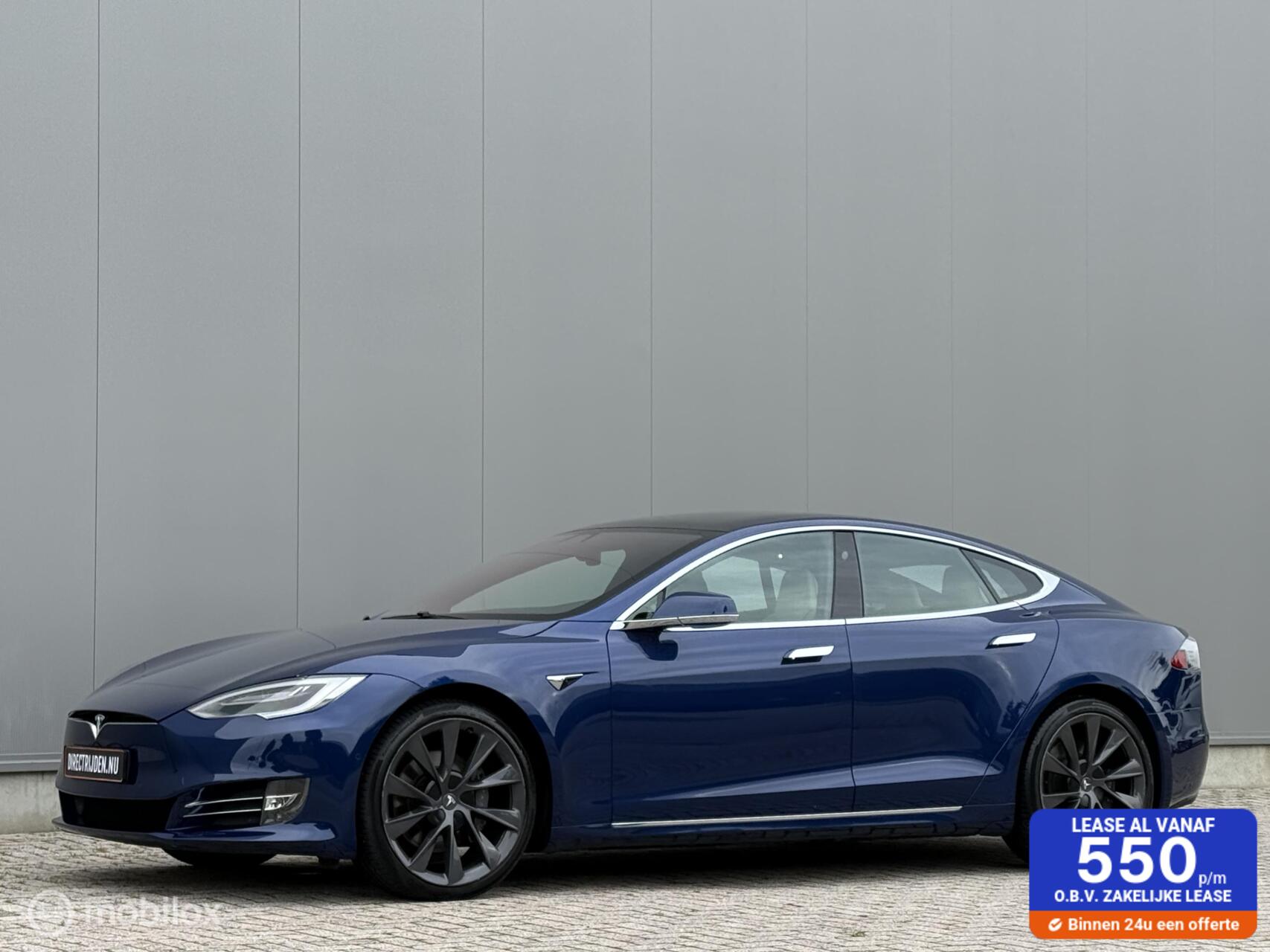 Tesla Model S Long Range, FSD, SOH  , BTW auto, 21 inch 2019 - voorkant