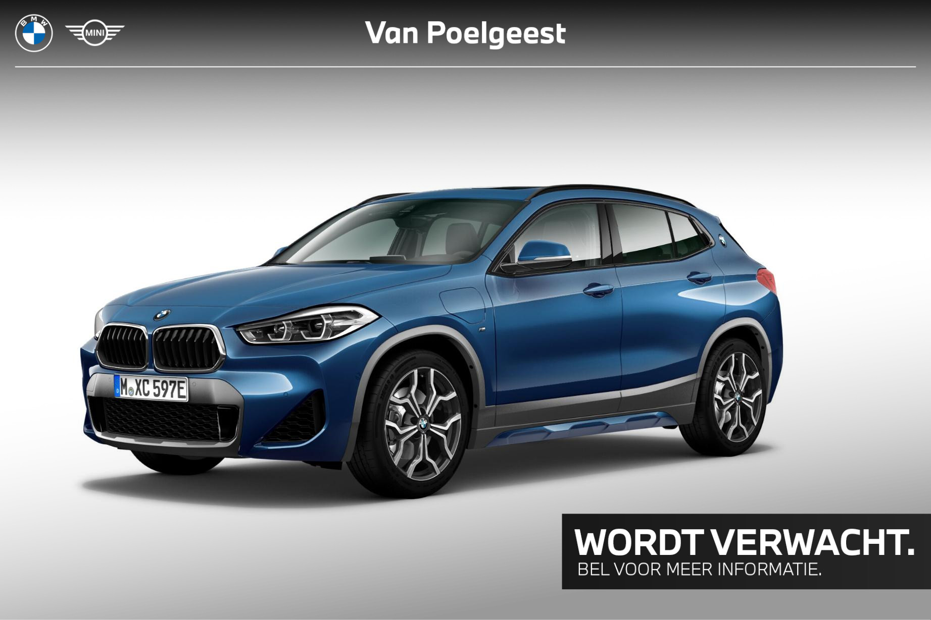 BMW X2 Xdrive25e xDrive25e 2020 - voorkant
