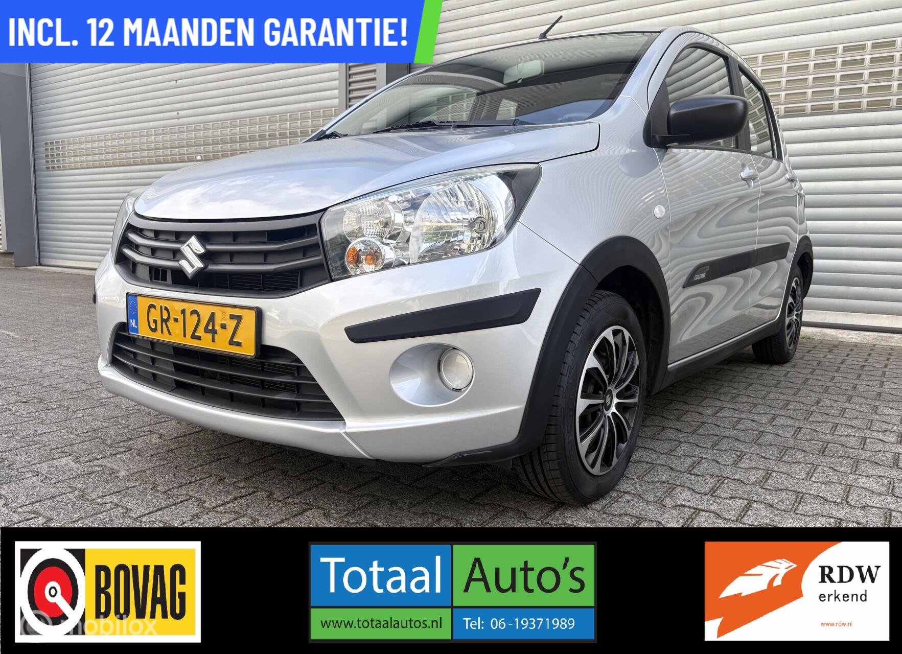 Suzuki Celerio 1.0 Exclusive*NAVI*TREKH*APPLE&ANDRO* 2015 - voorkant