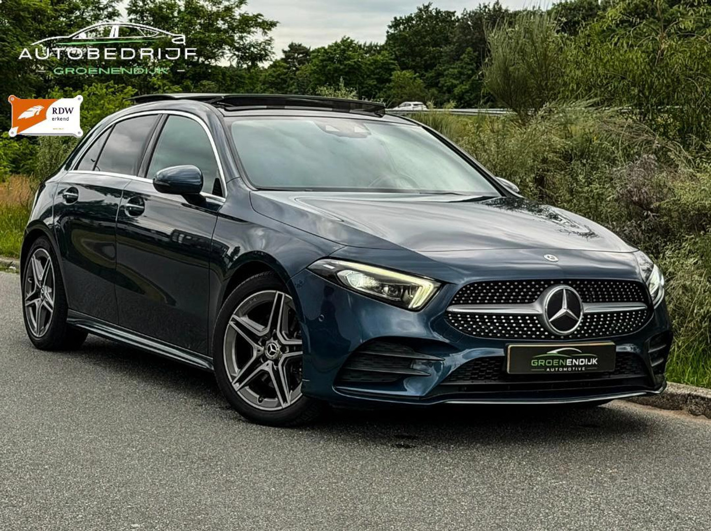 Mercedes-Benz A 220 220 Premium Plus / SFEER / CAM / HUD / MOTORSOUND / PDC / STOELVERW / CARPLAY / 2019 - voorkant