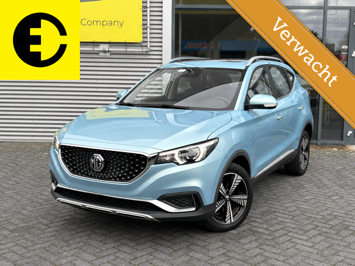 MG MG ZS Ev EV Luxury 45 kWh | Leder | Stoelverwarming | Pano 2019 - voorkant