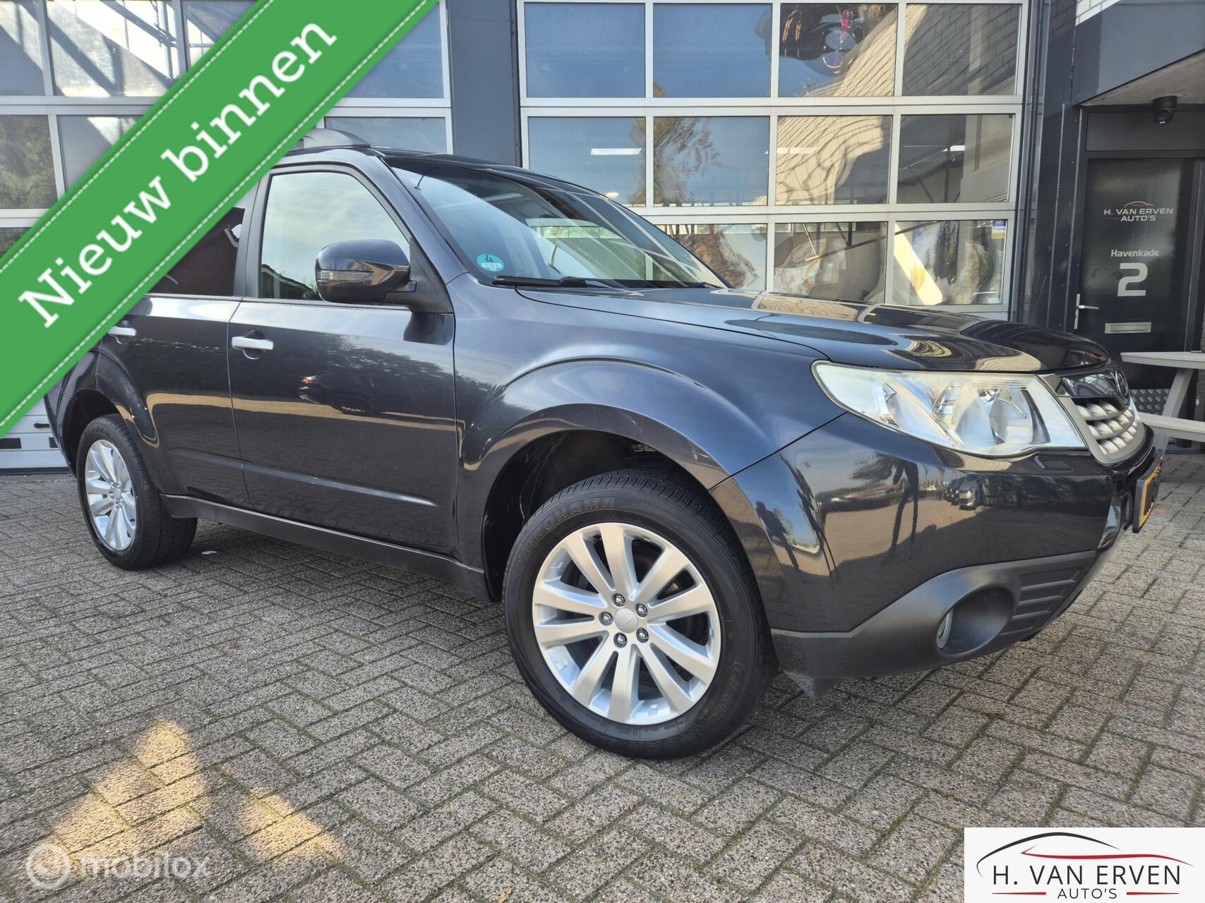 Subaru Forester 2.0 XS LUXURY AUTOMAAT SCHUIFKANTELDAK CLIMA 2012 - voorkant